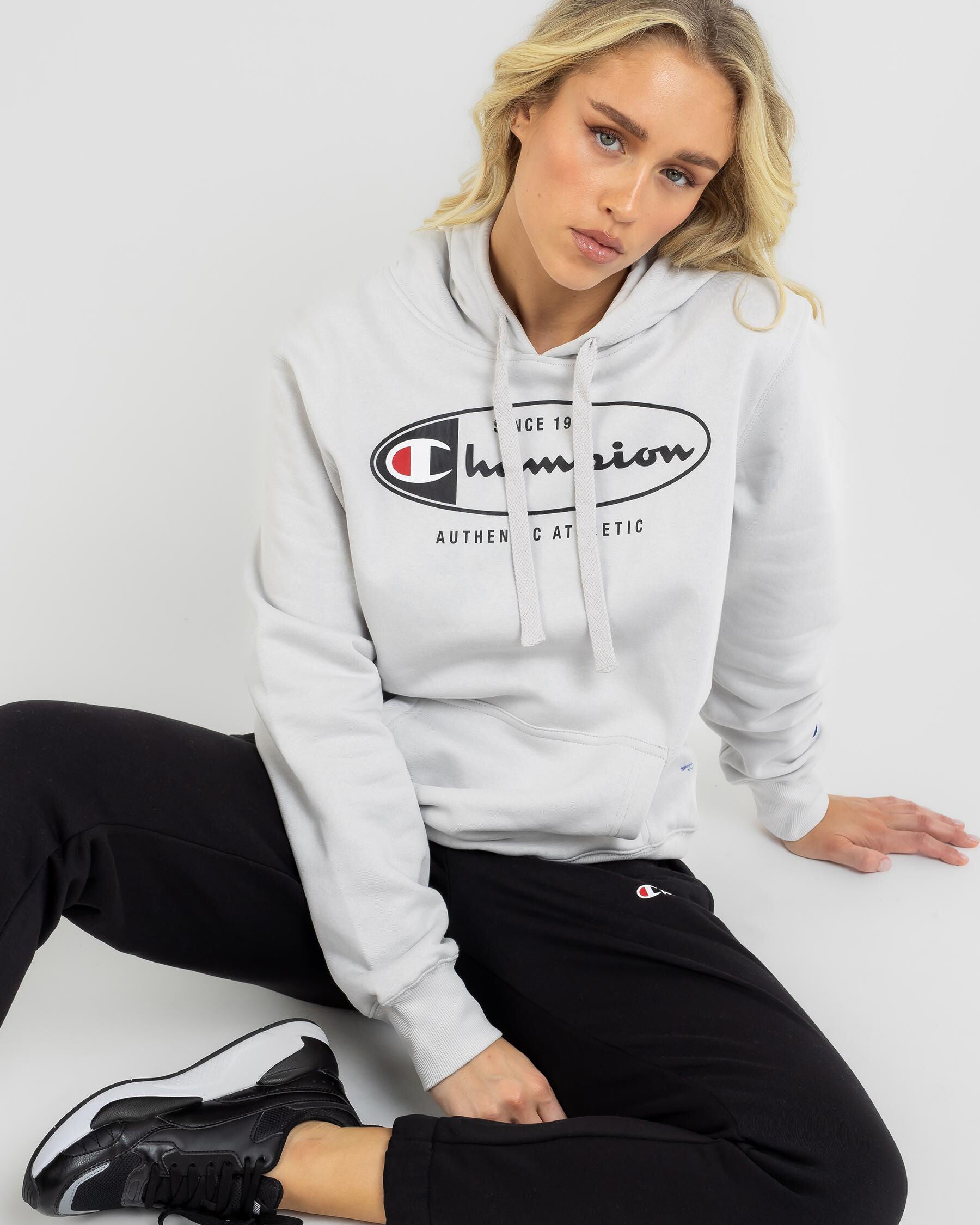 Champion Women's Sporty Hoodie in Natural