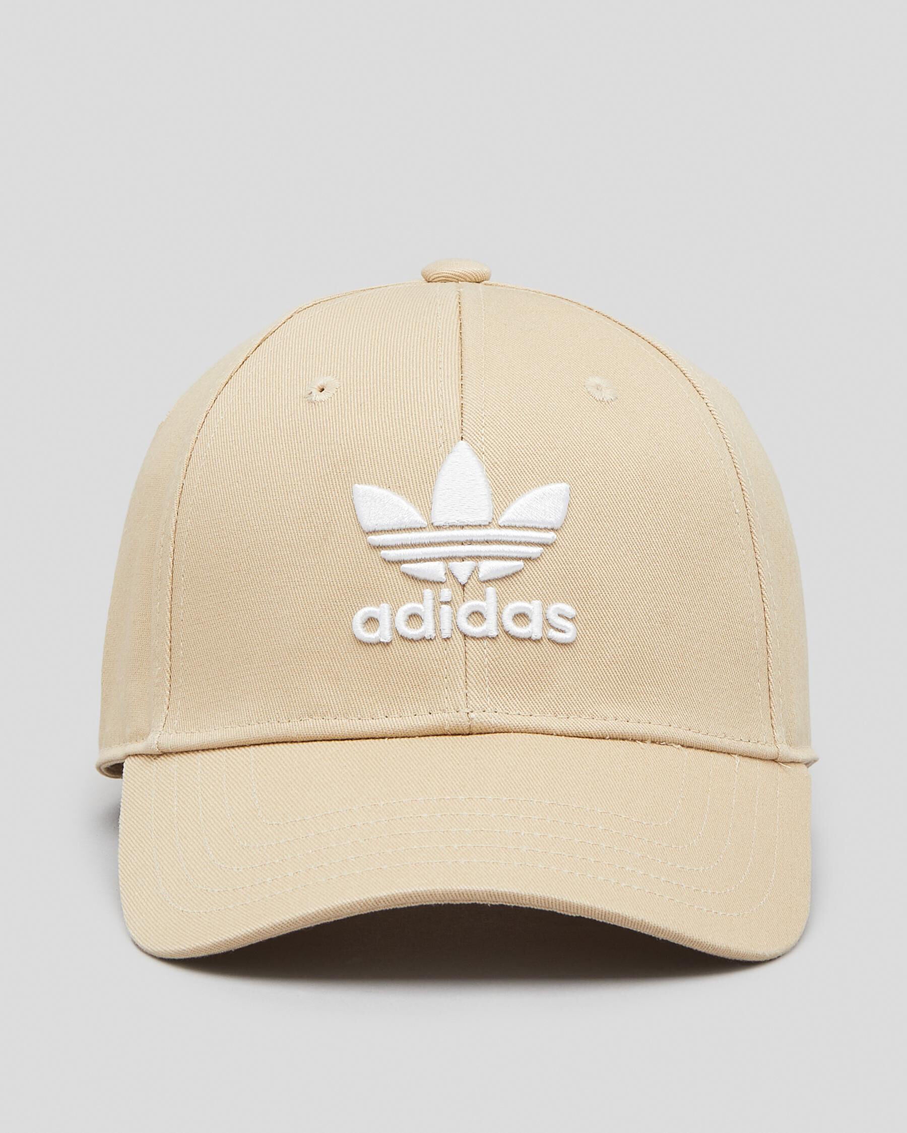 Adidas Women's Baseball Classic Trefoil Hat in Natural