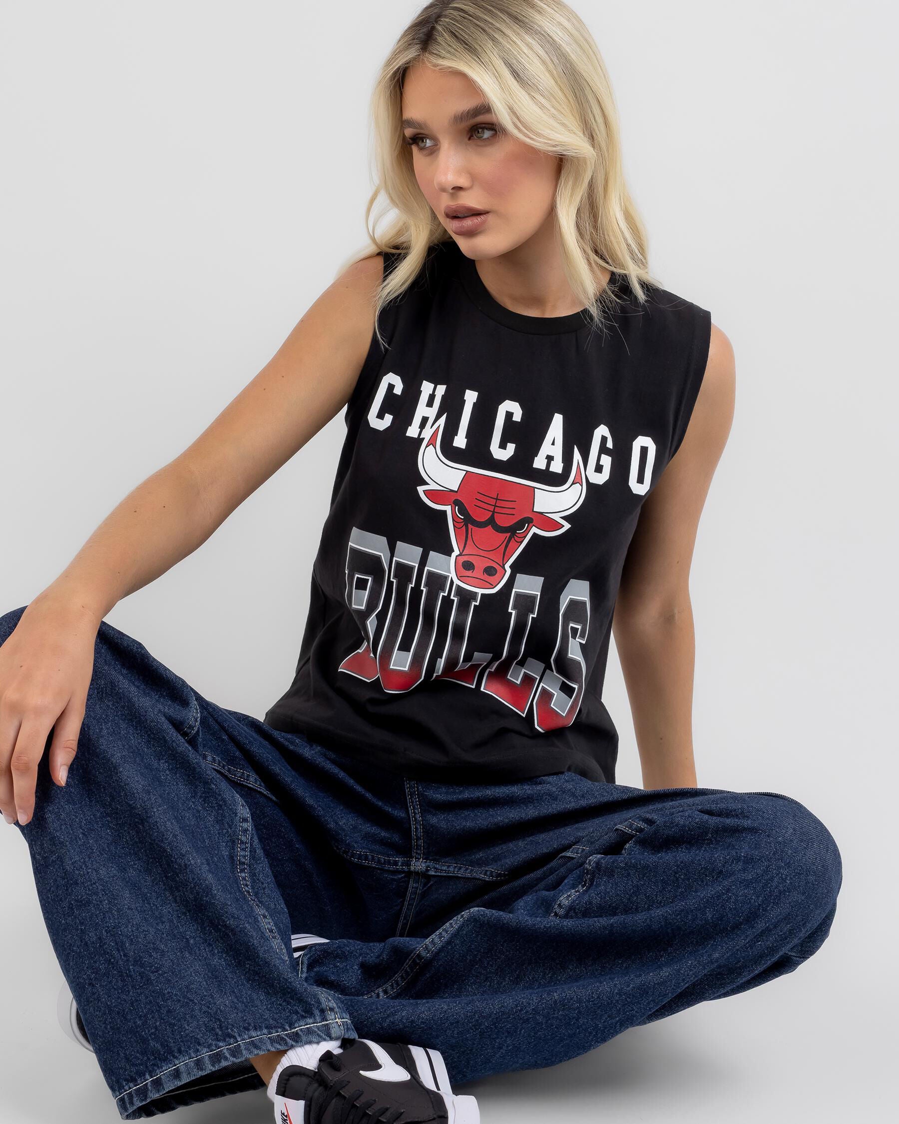 NBA Women's Bridgeport Tank Top in Black