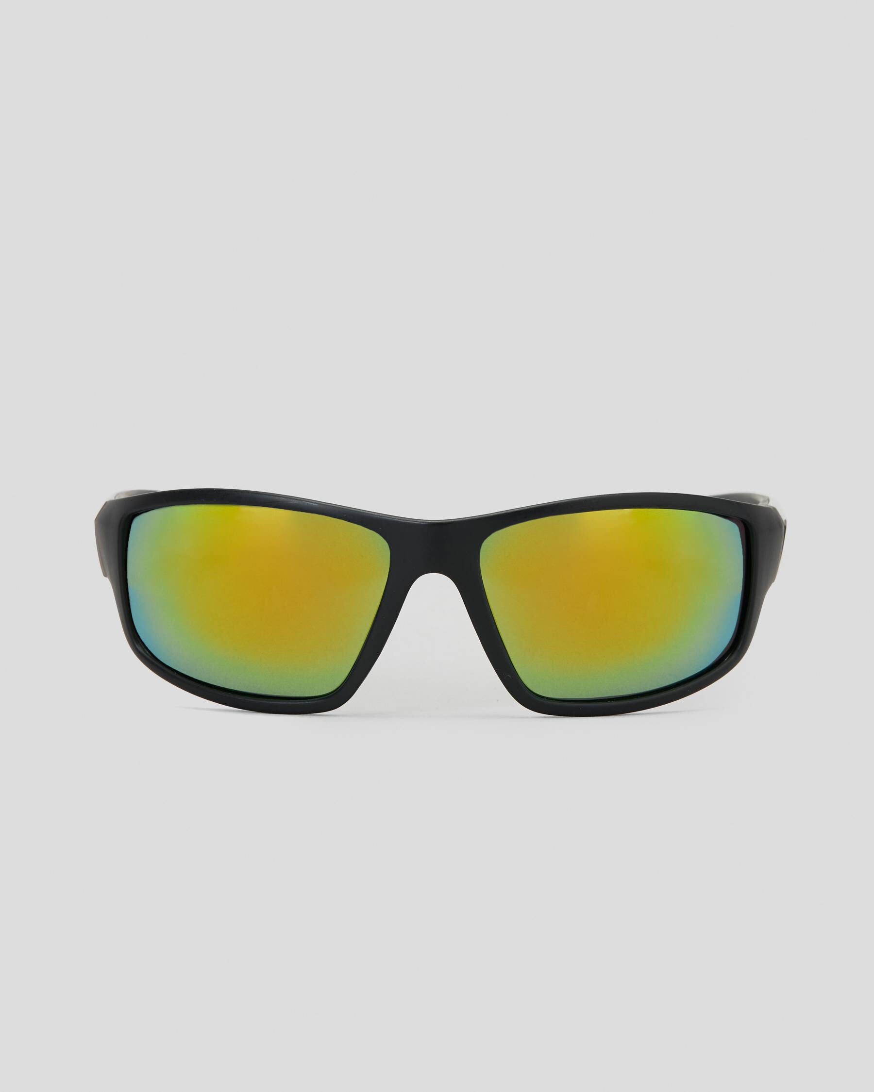 Salty Life Men's Hooked Polarised Sunglasses in Black