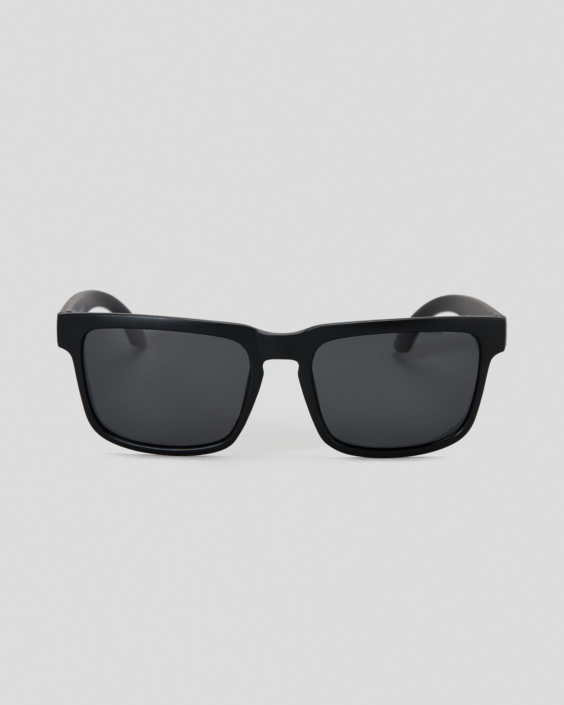 Salty Life Men's Dead Set Polarised Sunglasses in Black