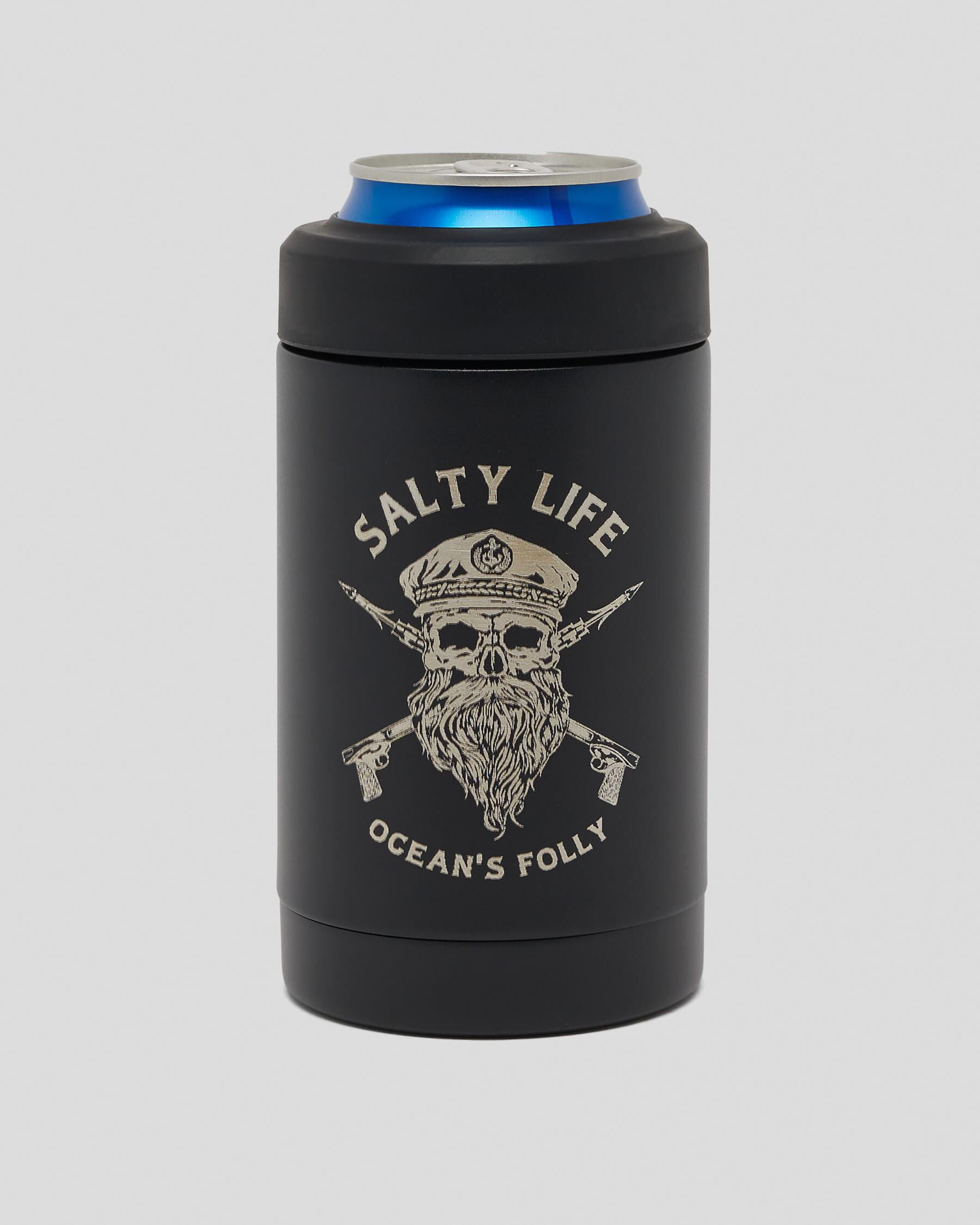 Salty Life Blackbeard Insulated Stubby Cooler