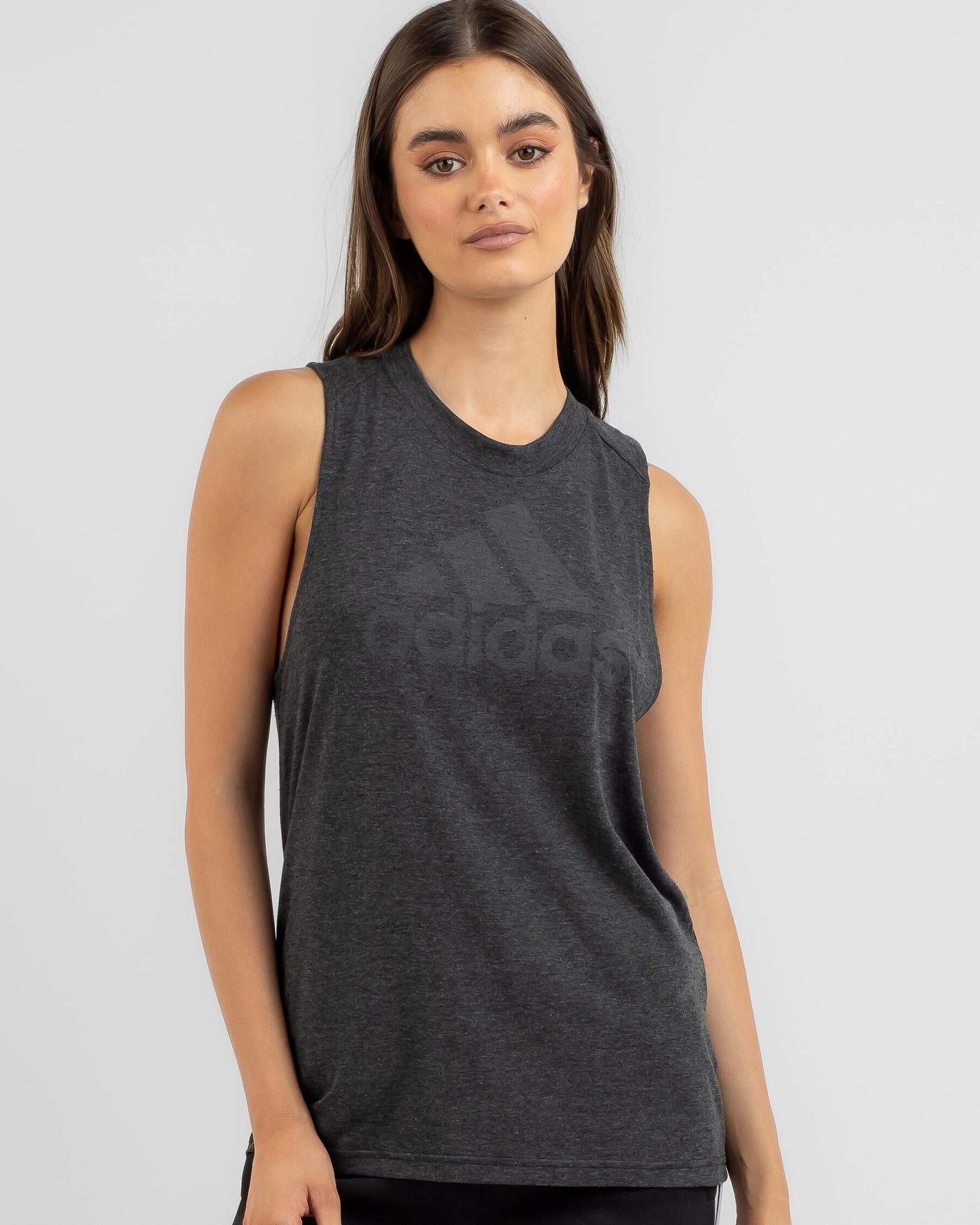 Adidas Women's Trefoil Tank Top in Black