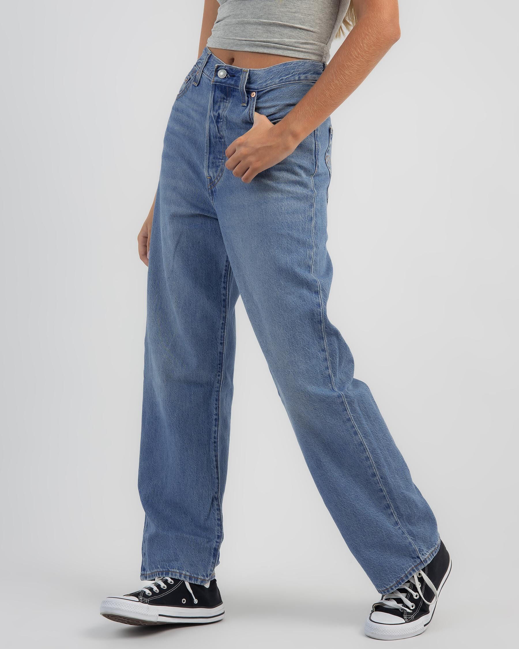 Levi's Women's Ribcage Jeans in Blue