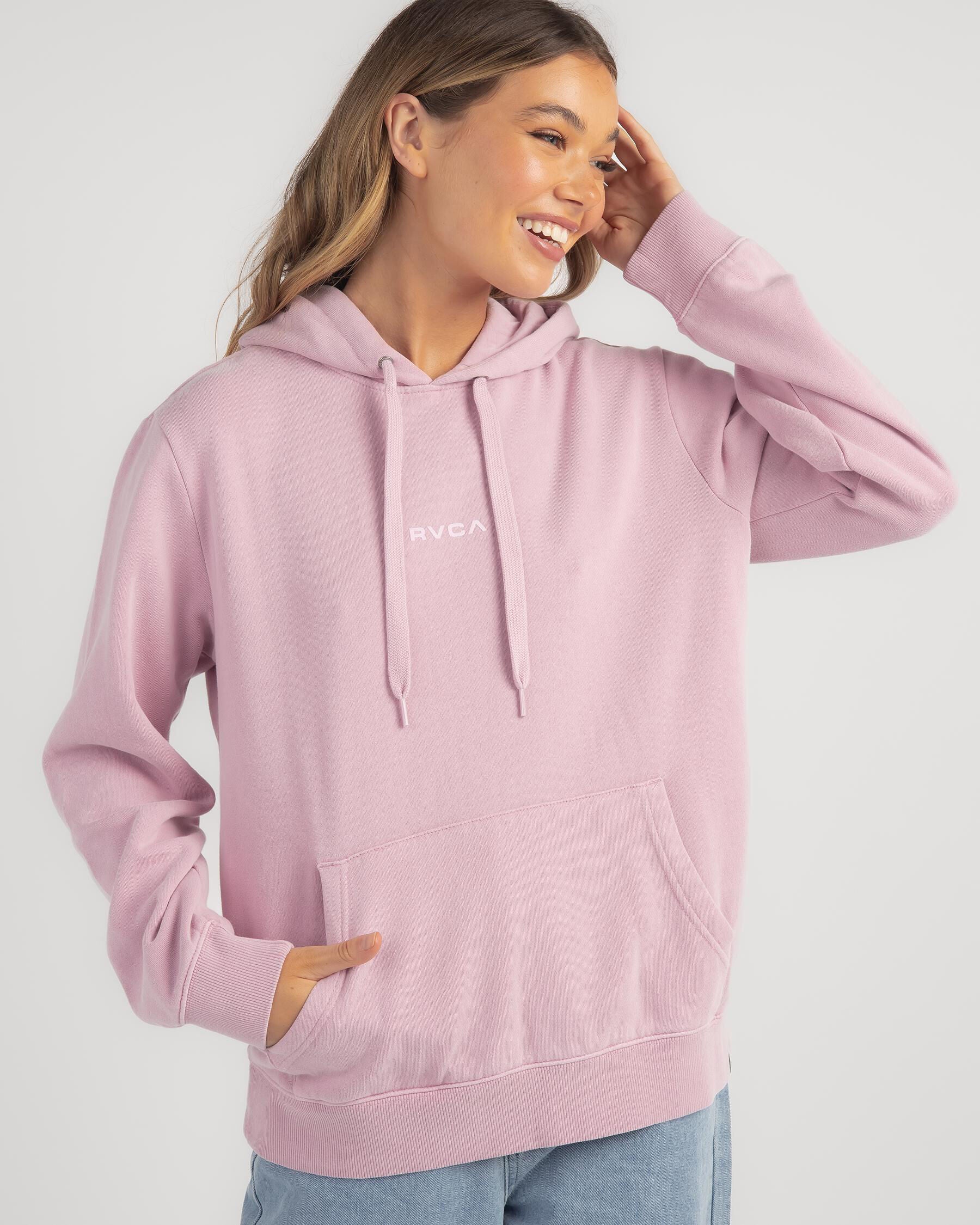 RVCA Women's Scored Hoodie in Purple
