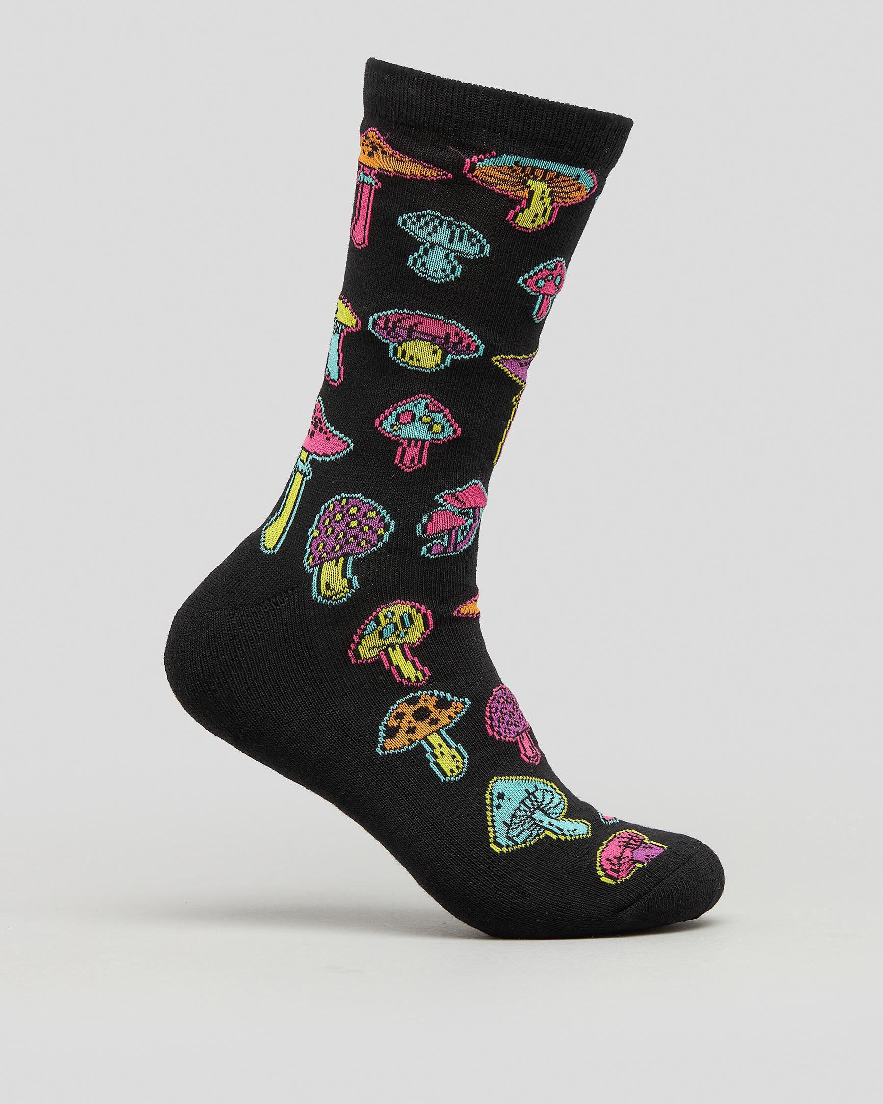 Sanction Men's Mushroom Magic Crew Socks