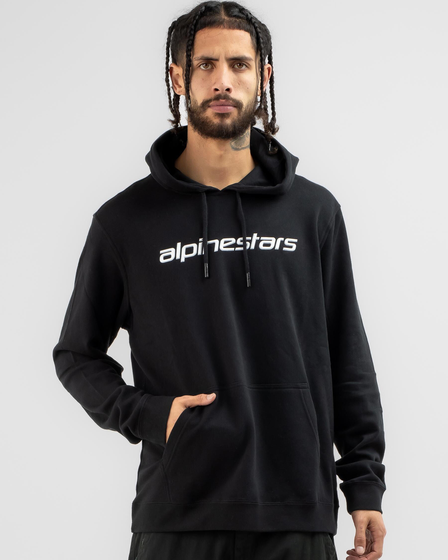 Alpinestars Men's Linear Hoodie in Black