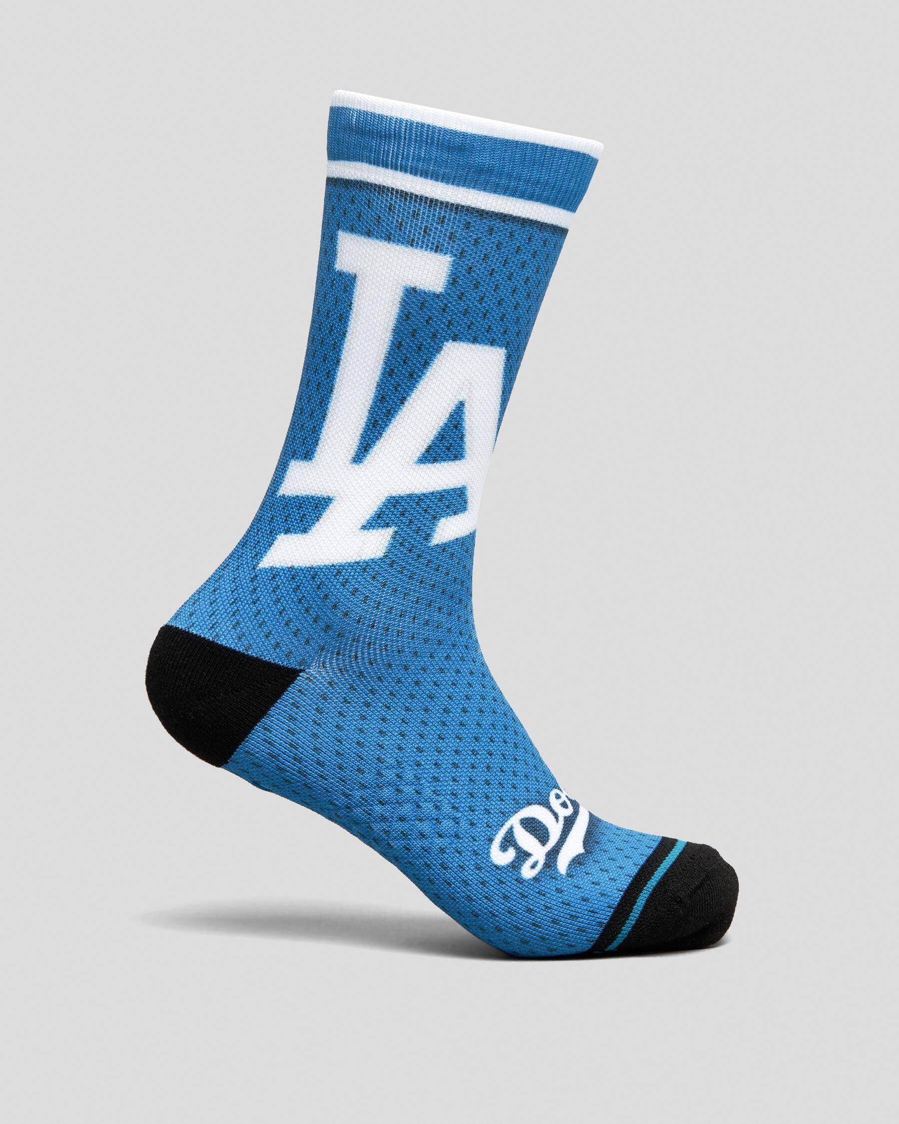Stance Men's Bp Jersey La Socks in Blue