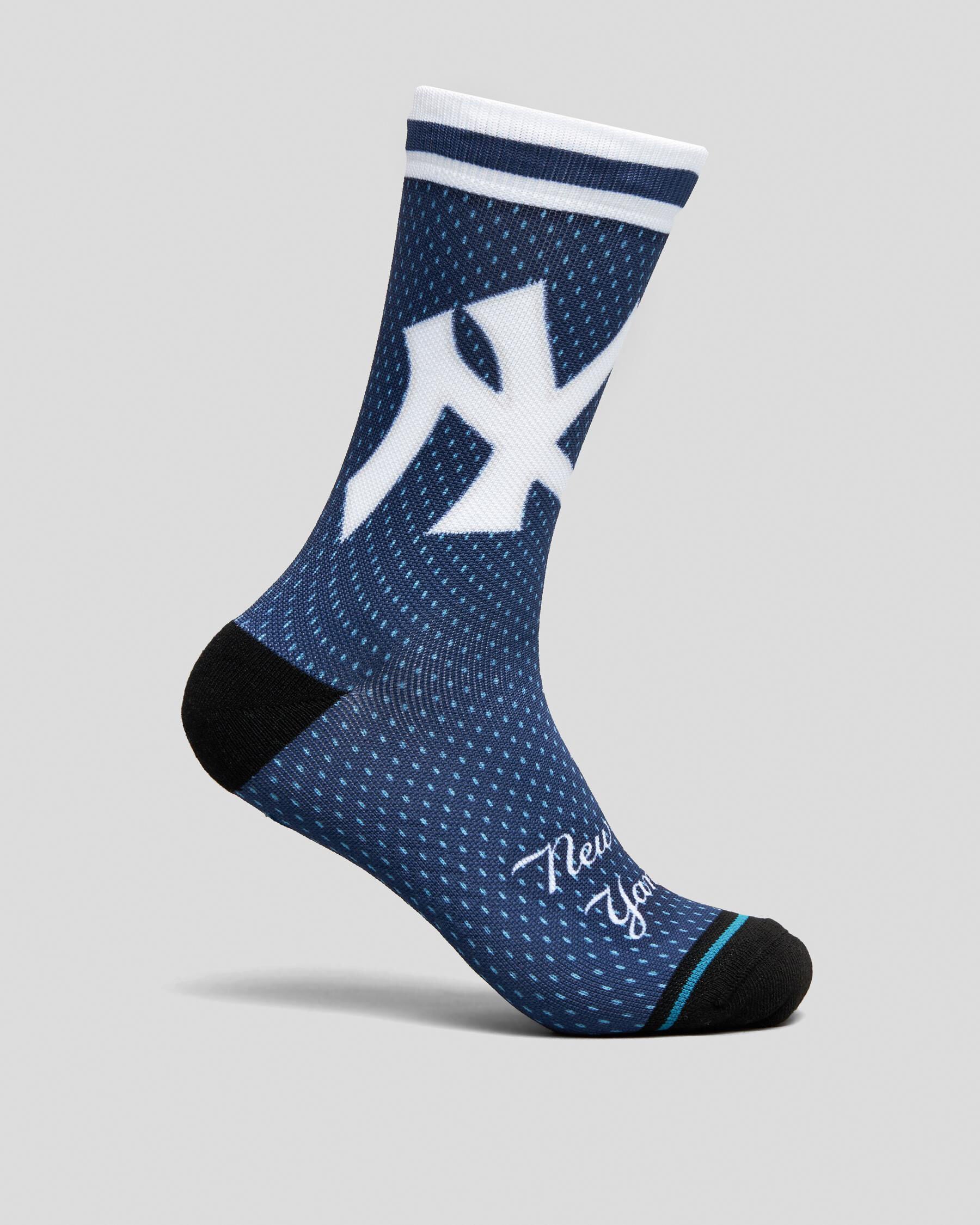 Stance Men's Bp Jersey Nyy Socks in Navy