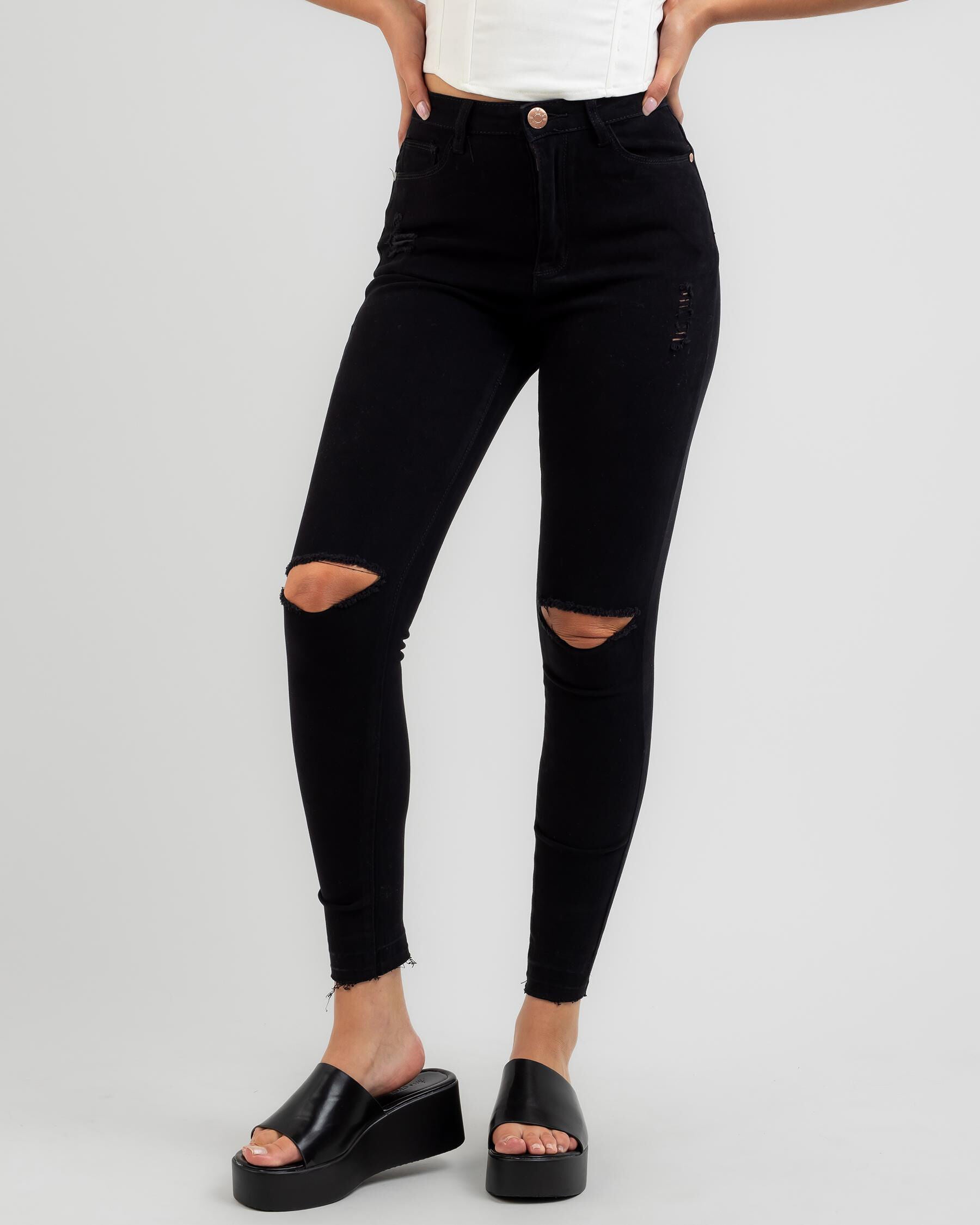 DESU Women's Salt Lake City Jeans in Black