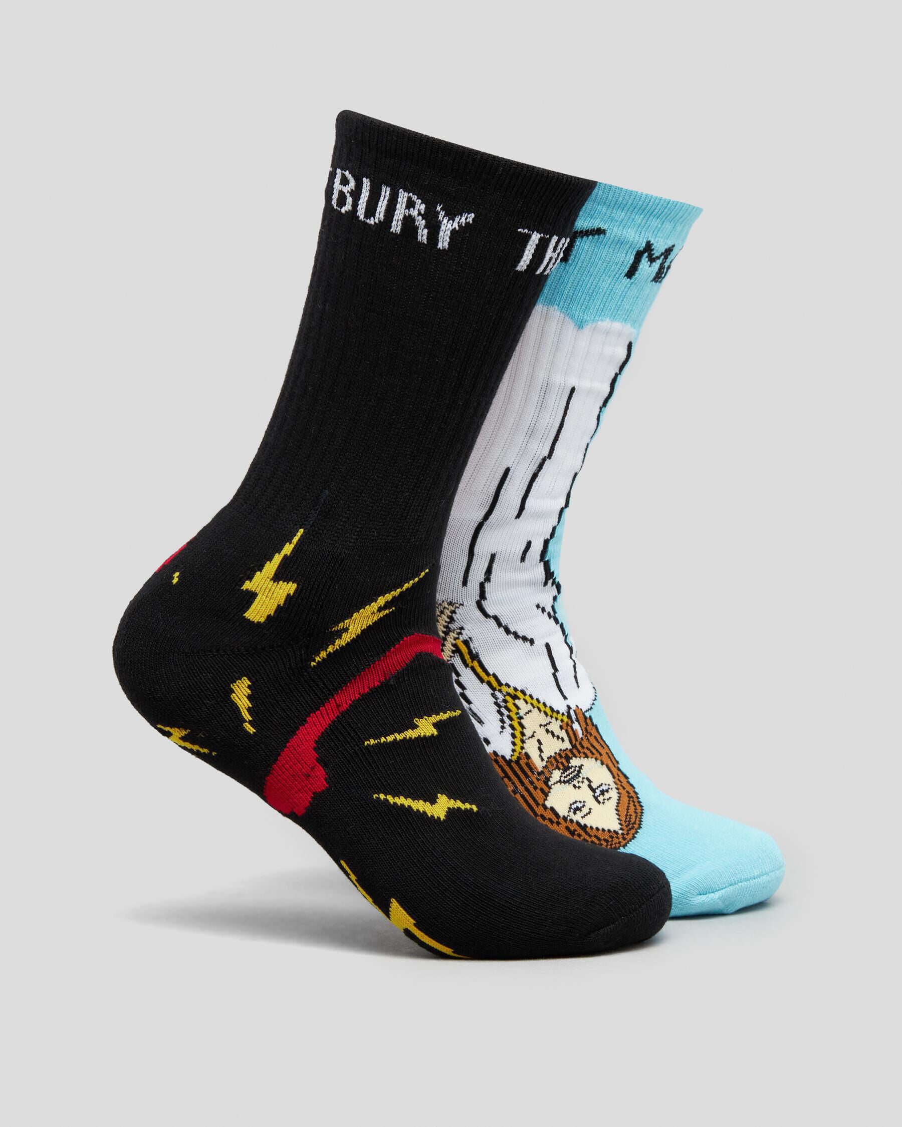Toy Machine Men's Bury The Hatchet Socks