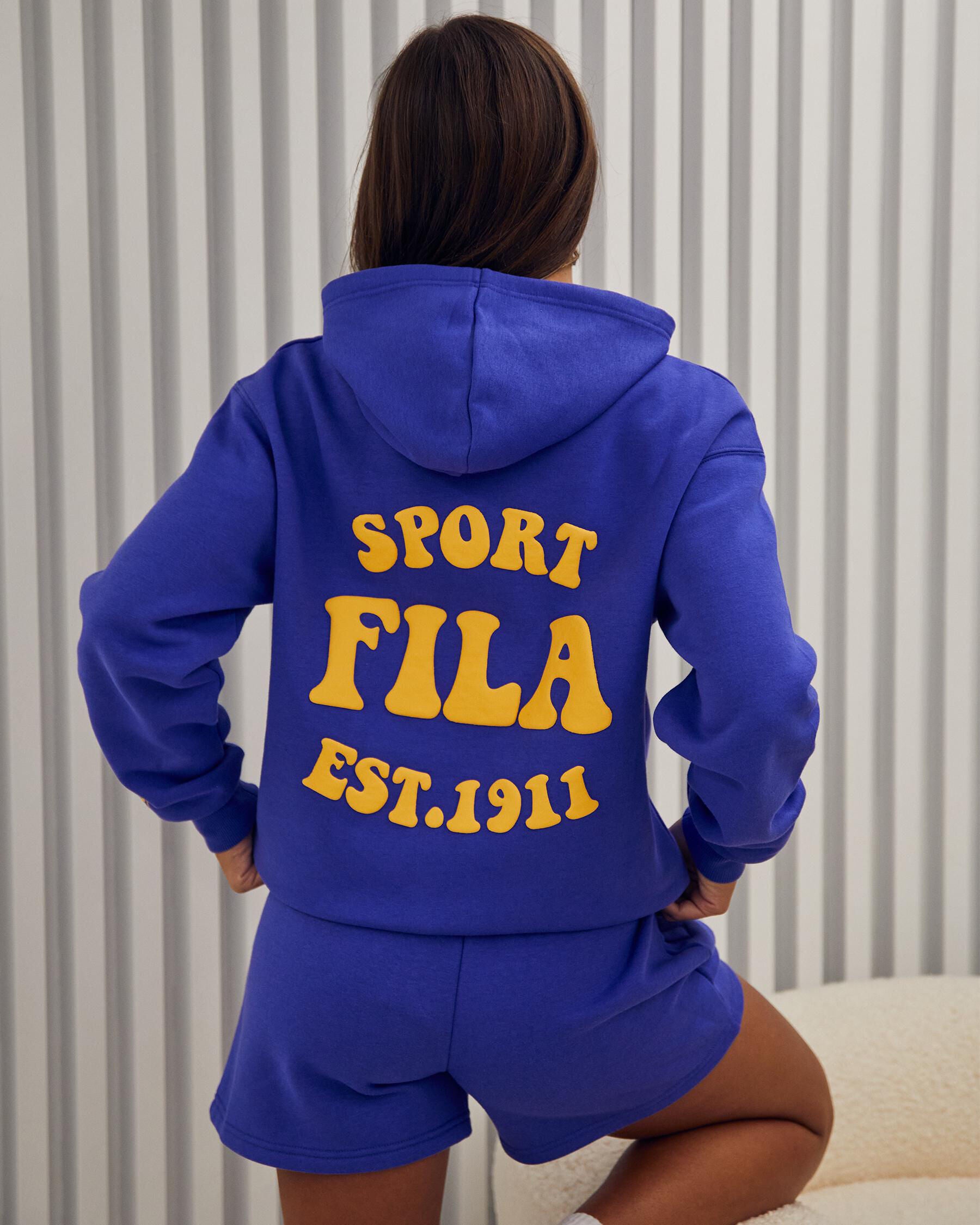 Fila Women's City Street Hoodie in Blue