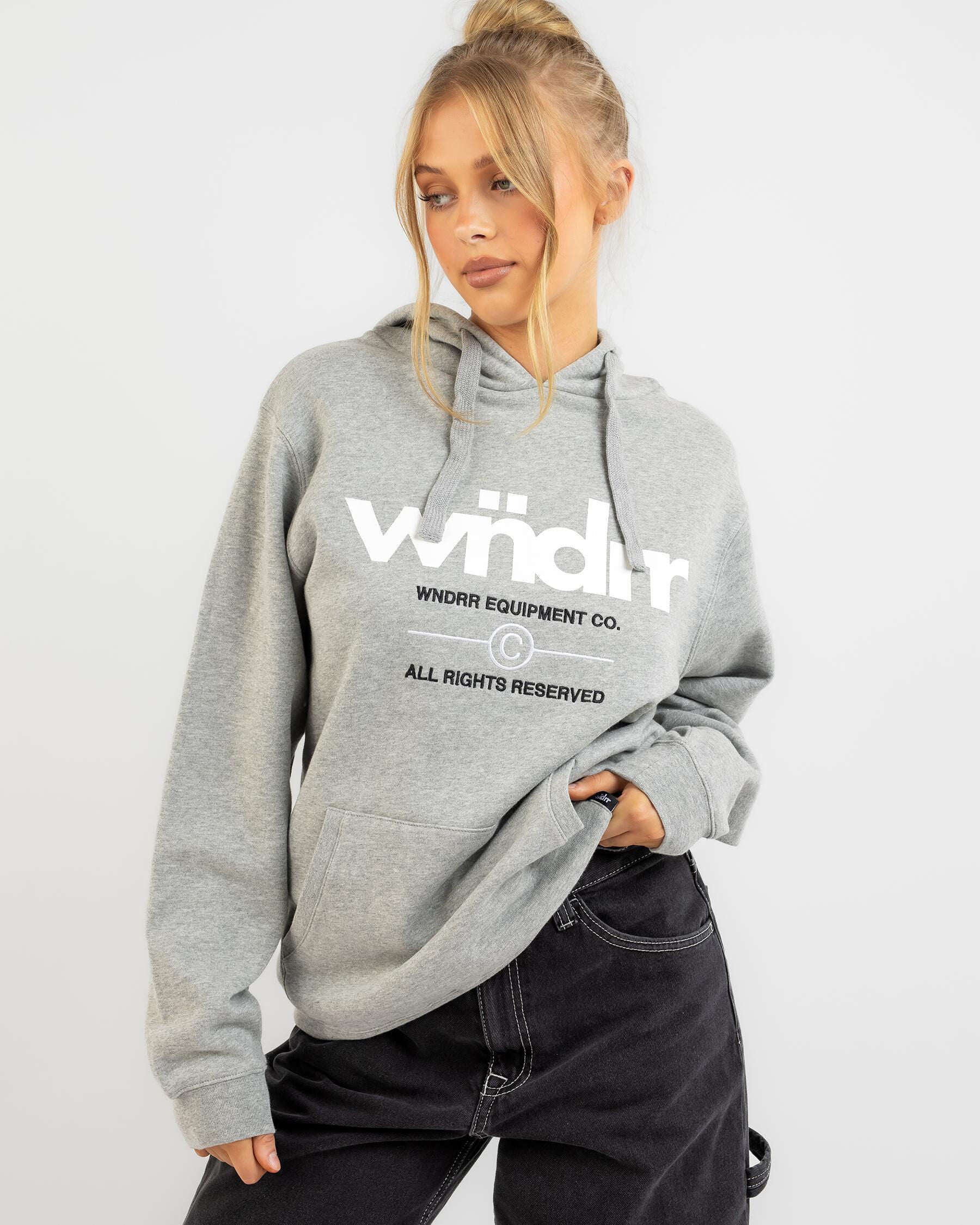 Wndrr Women's Suite Hoodie in Grey