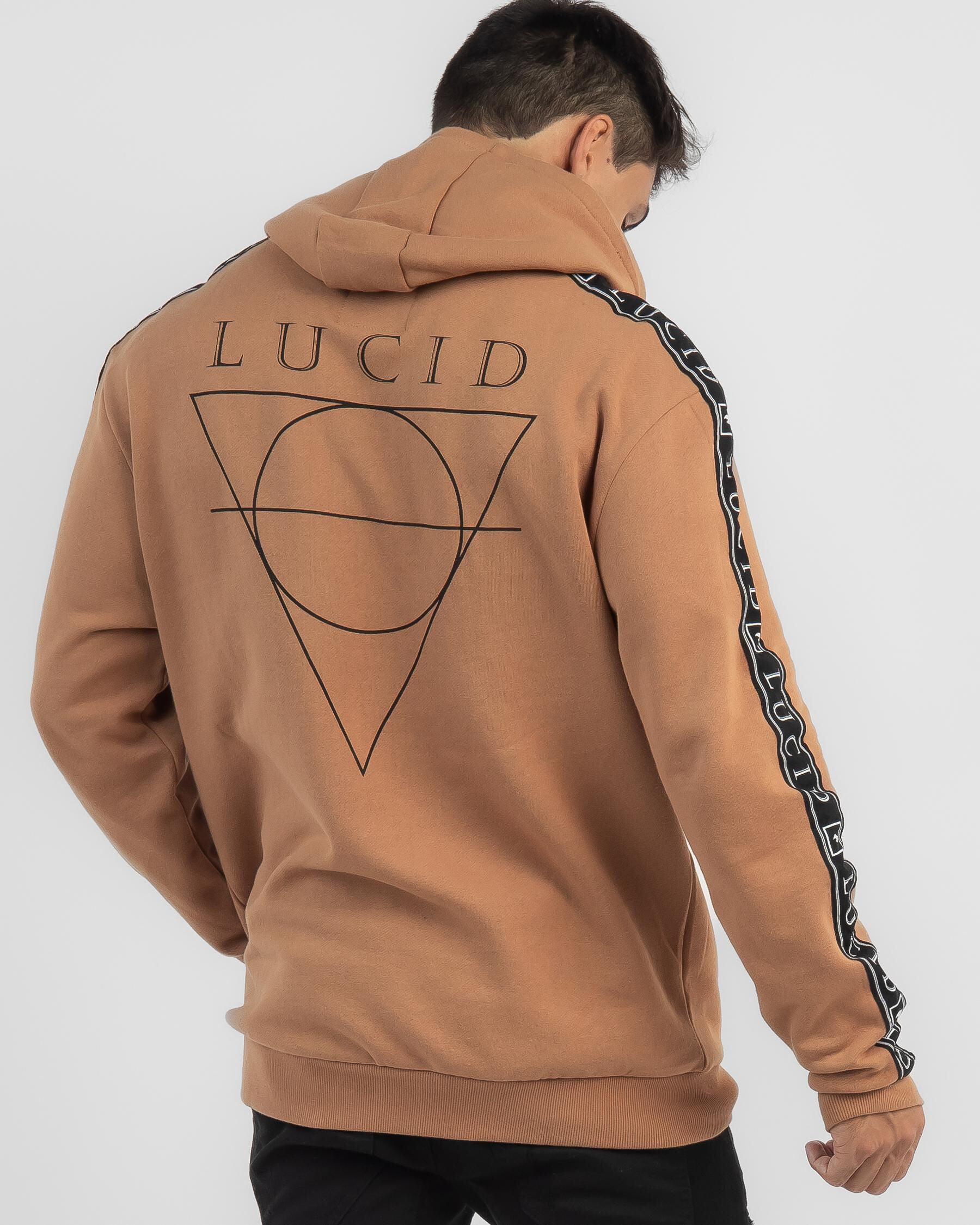 Lucid Men's Unity Hoodie in Brown
