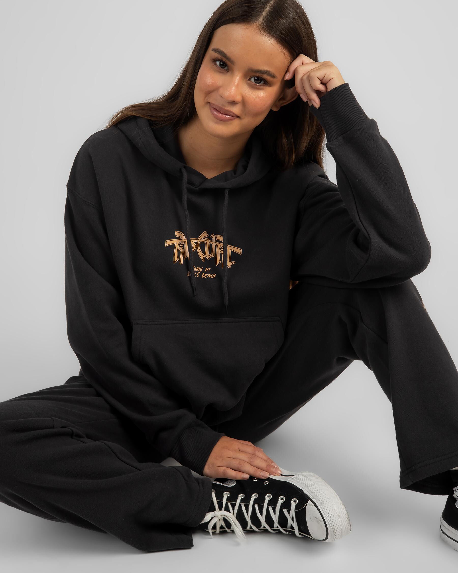 Rip Curl Women's Cosmic Quest Hoodie in Black