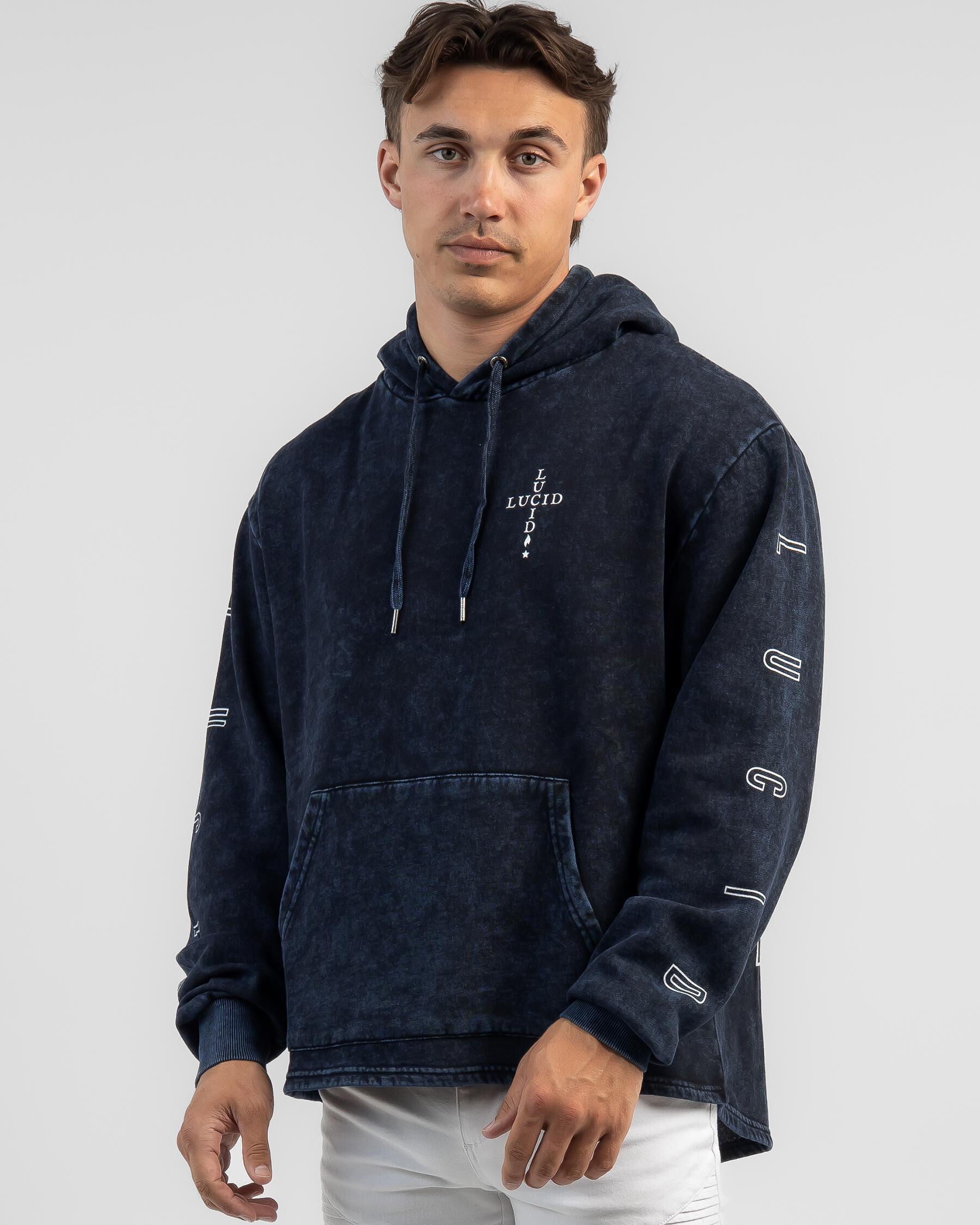 Lucid Men's Perpetual Hoodie in Navy
