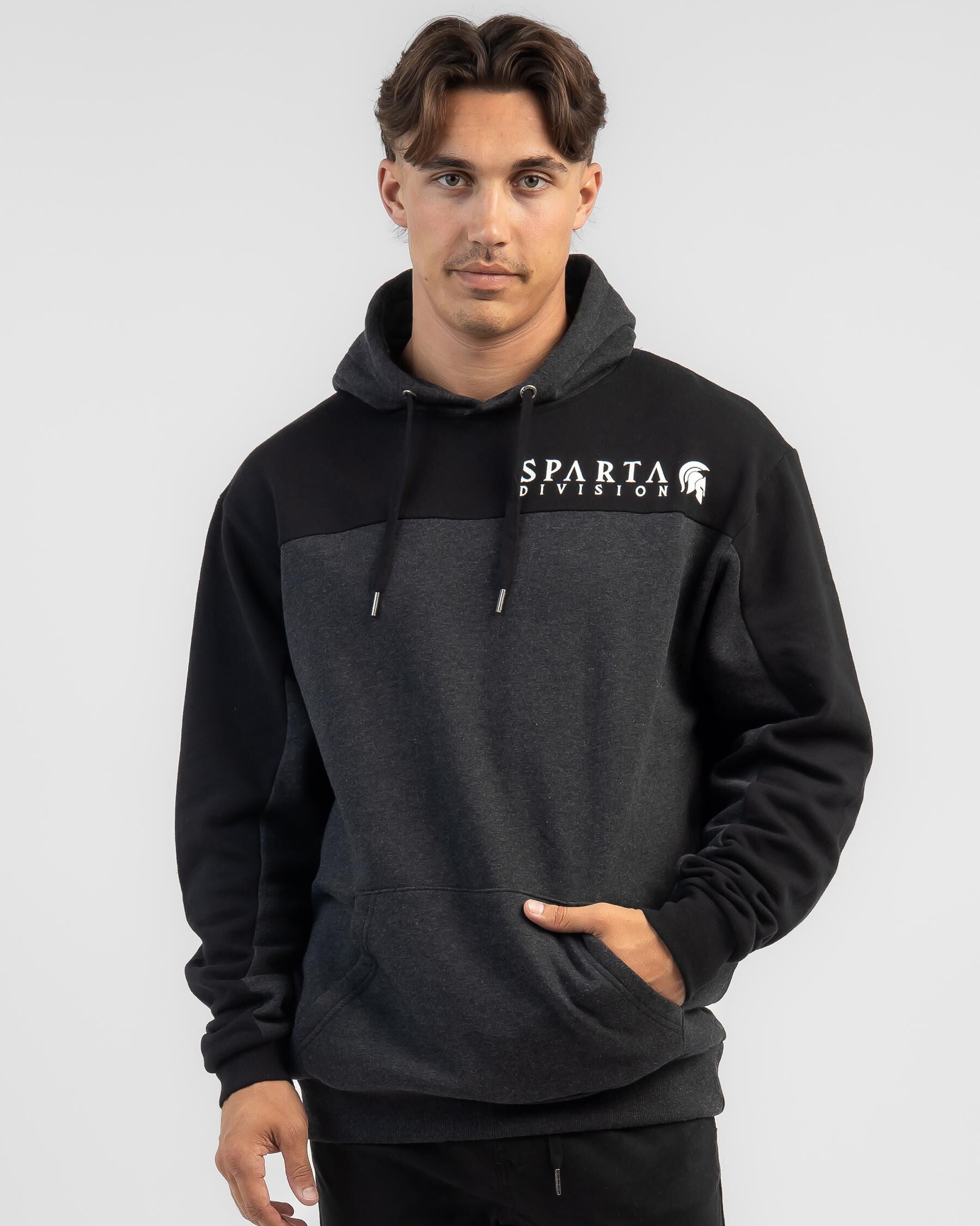 Sparta Men's Himation Hoodie in Black