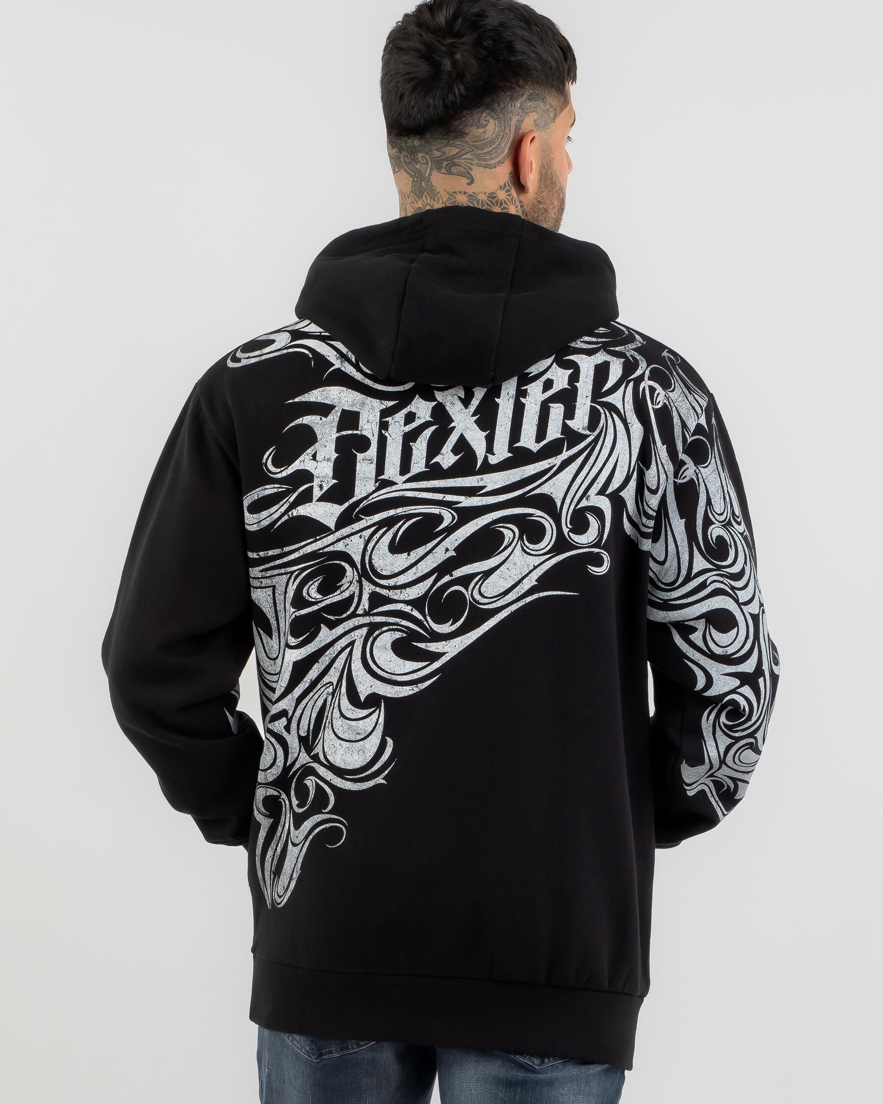 Dexter Men's Fuedal Hoodie in Black