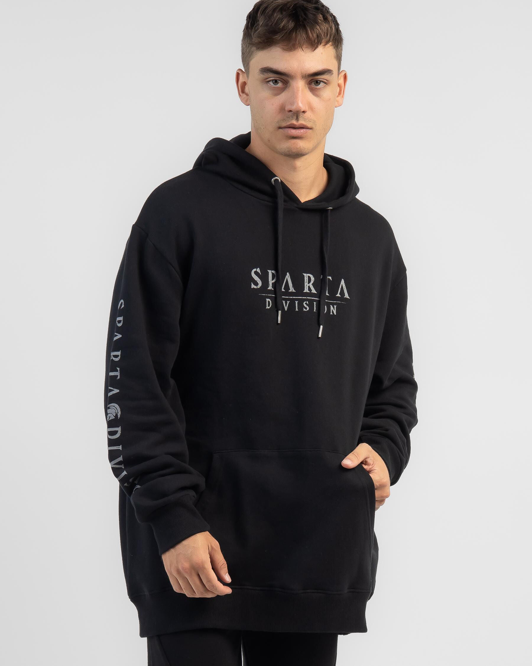 Sparta Men's Tower Hoodie in Black