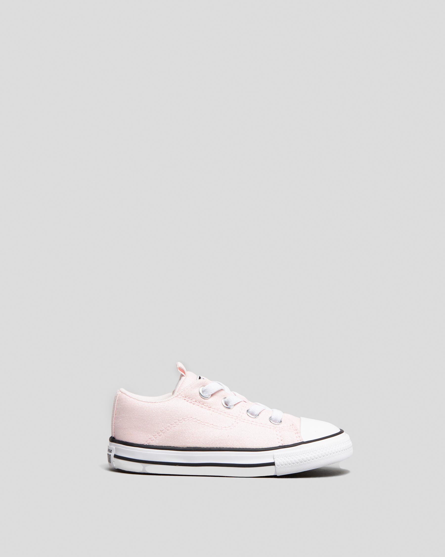 Converse Toddlers' Chuck Taylor Glitter All Star Shoes in Pink