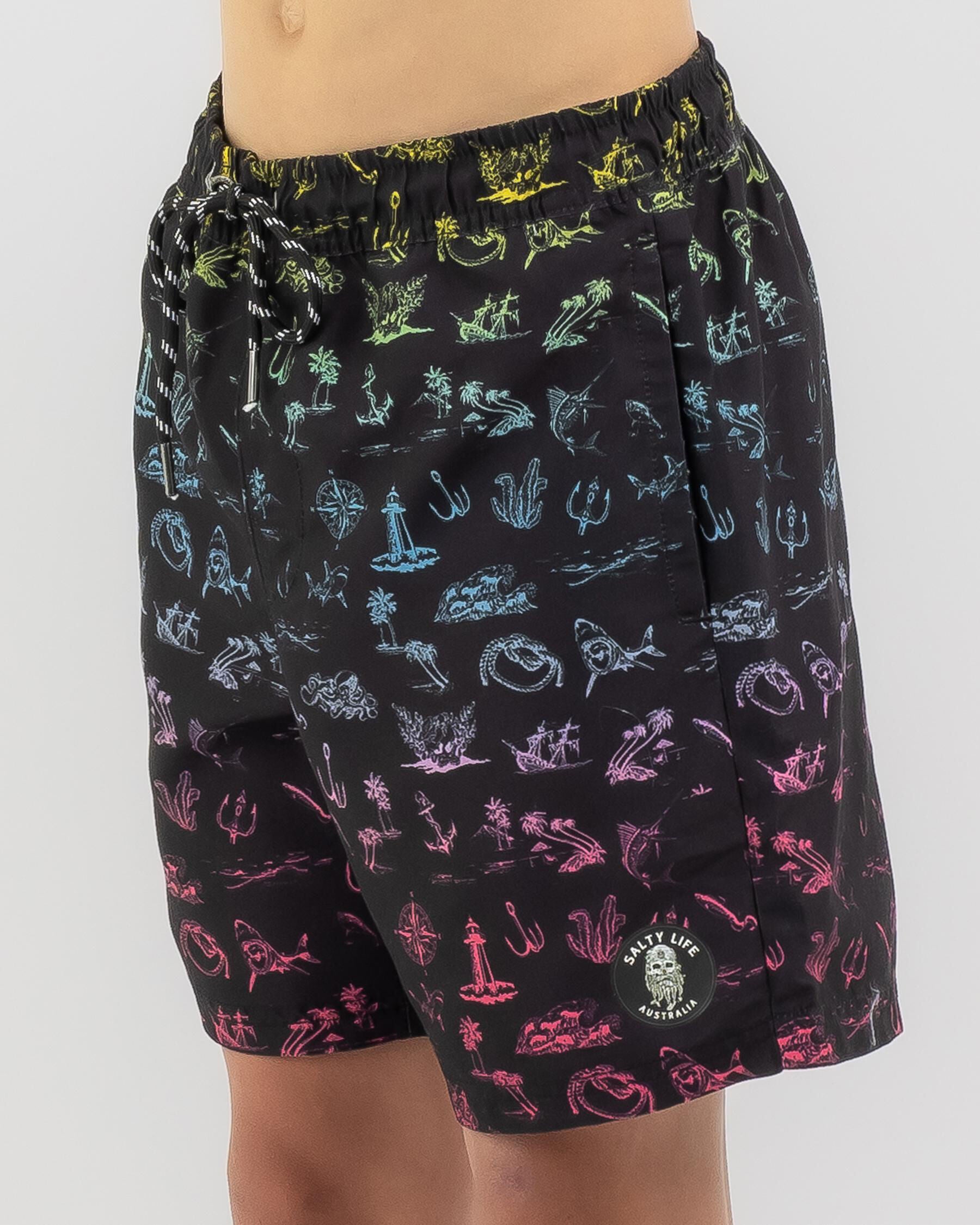 Salty Life Boys' Perplex Mully Shorts