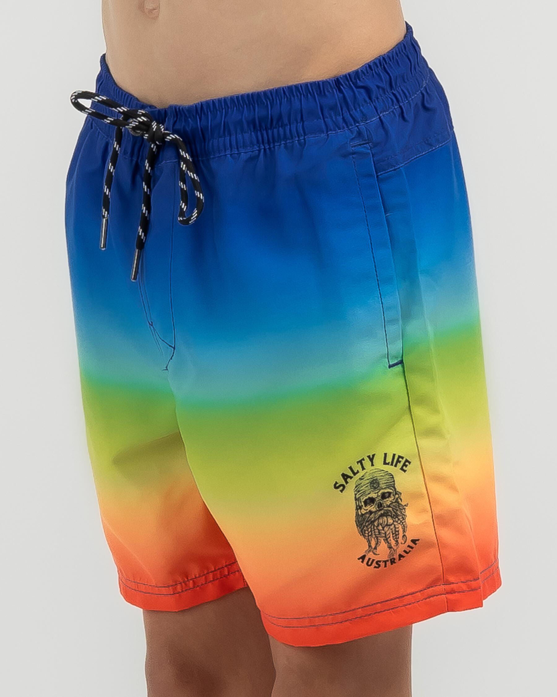 Salty Life Boys' Interfuse Mully Shorts