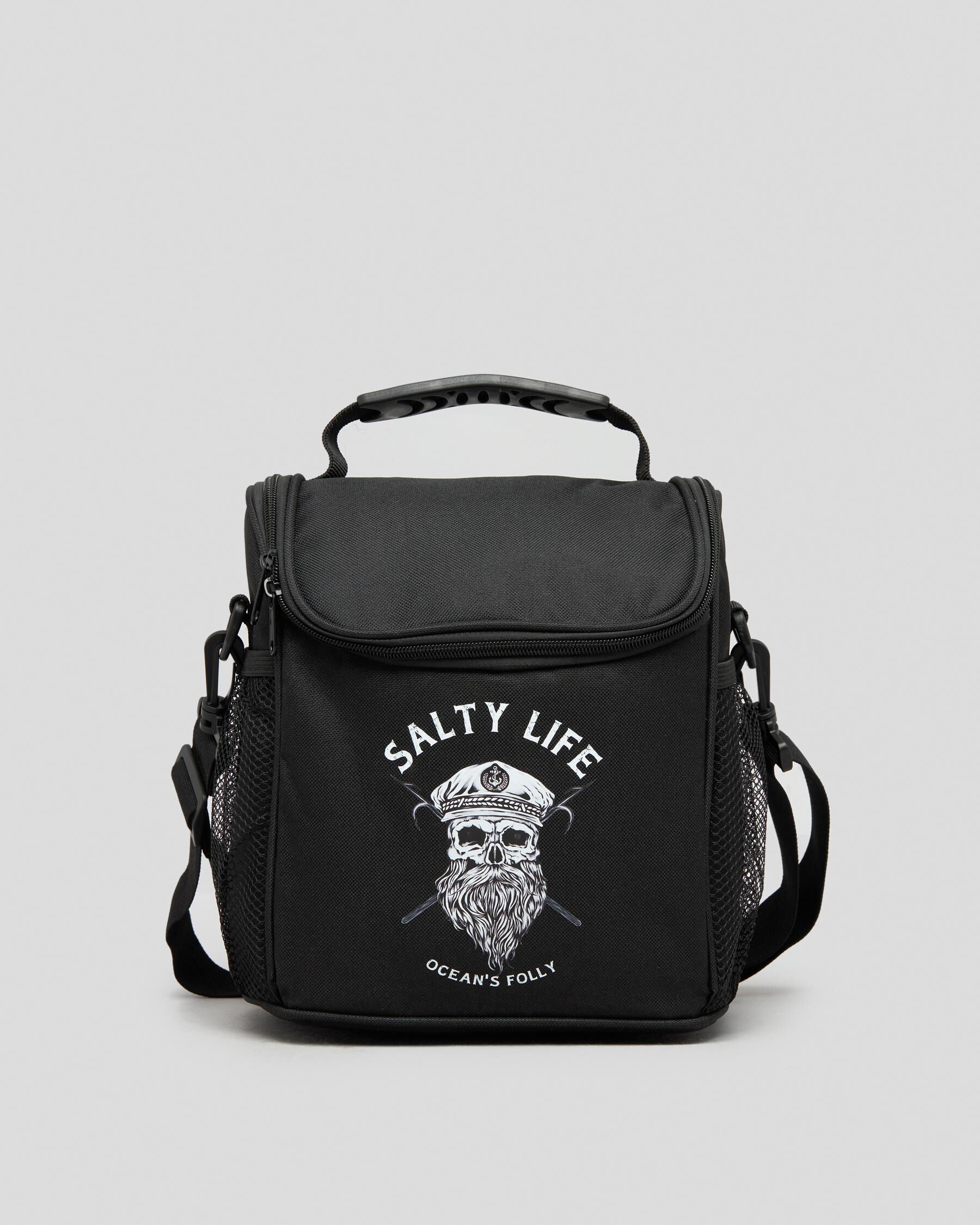 Salty Life Marauder Lunchbox in Black