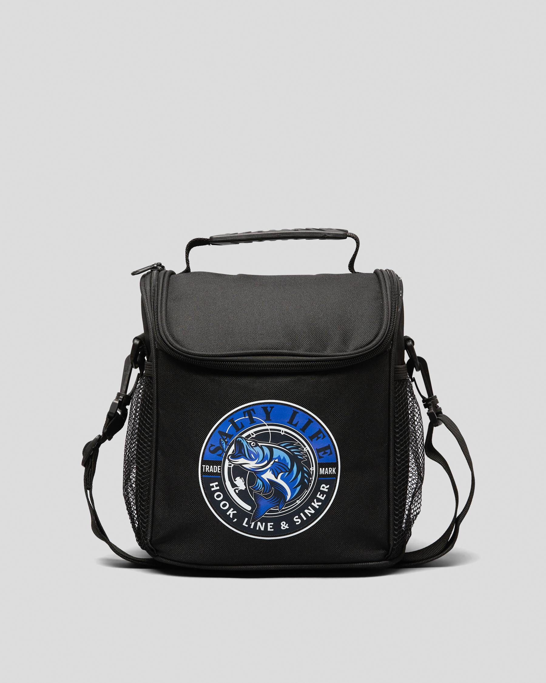 Salty Life Hooked Lunchbox in Black