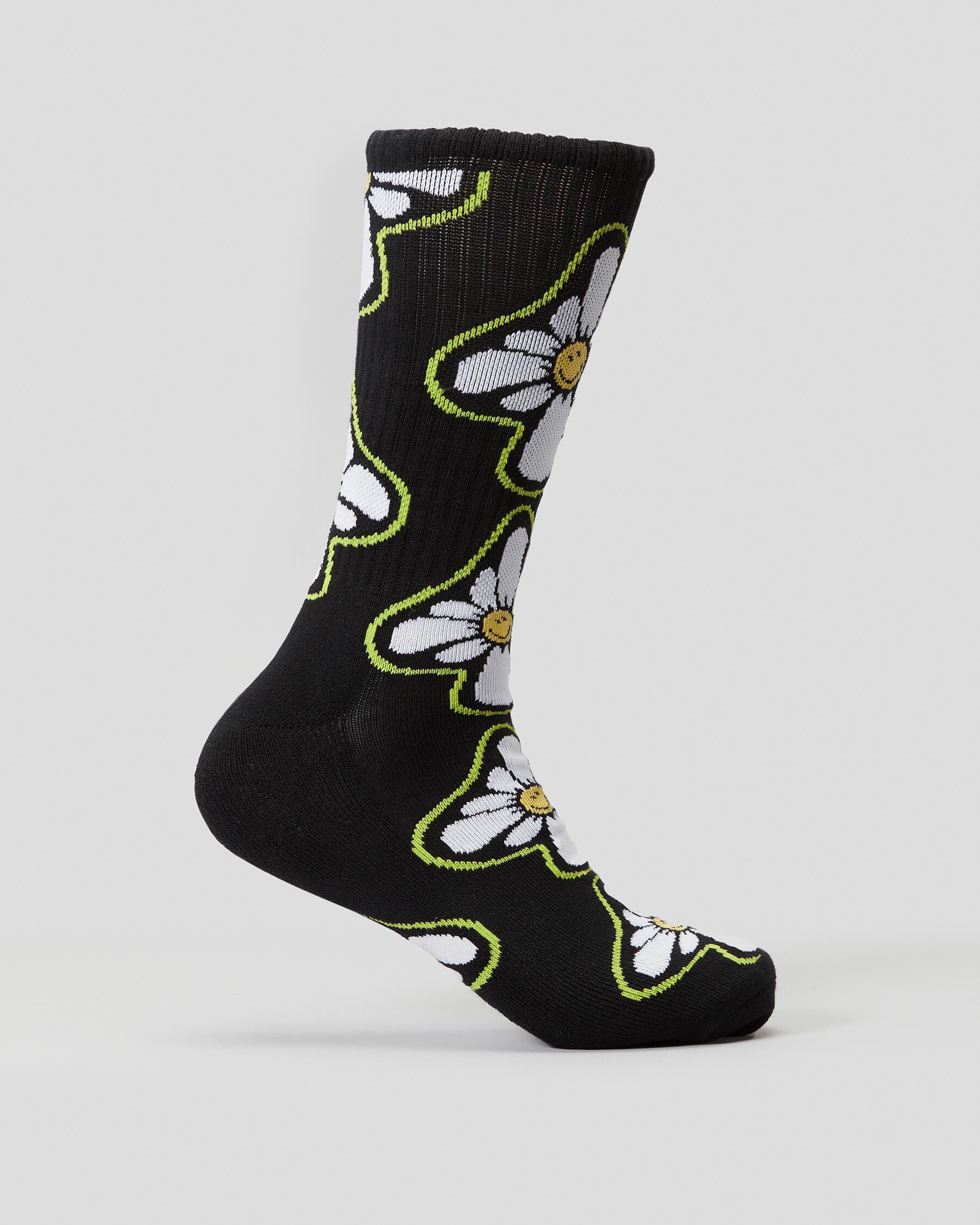 Vans Amusement 66 Crew Socks in Black