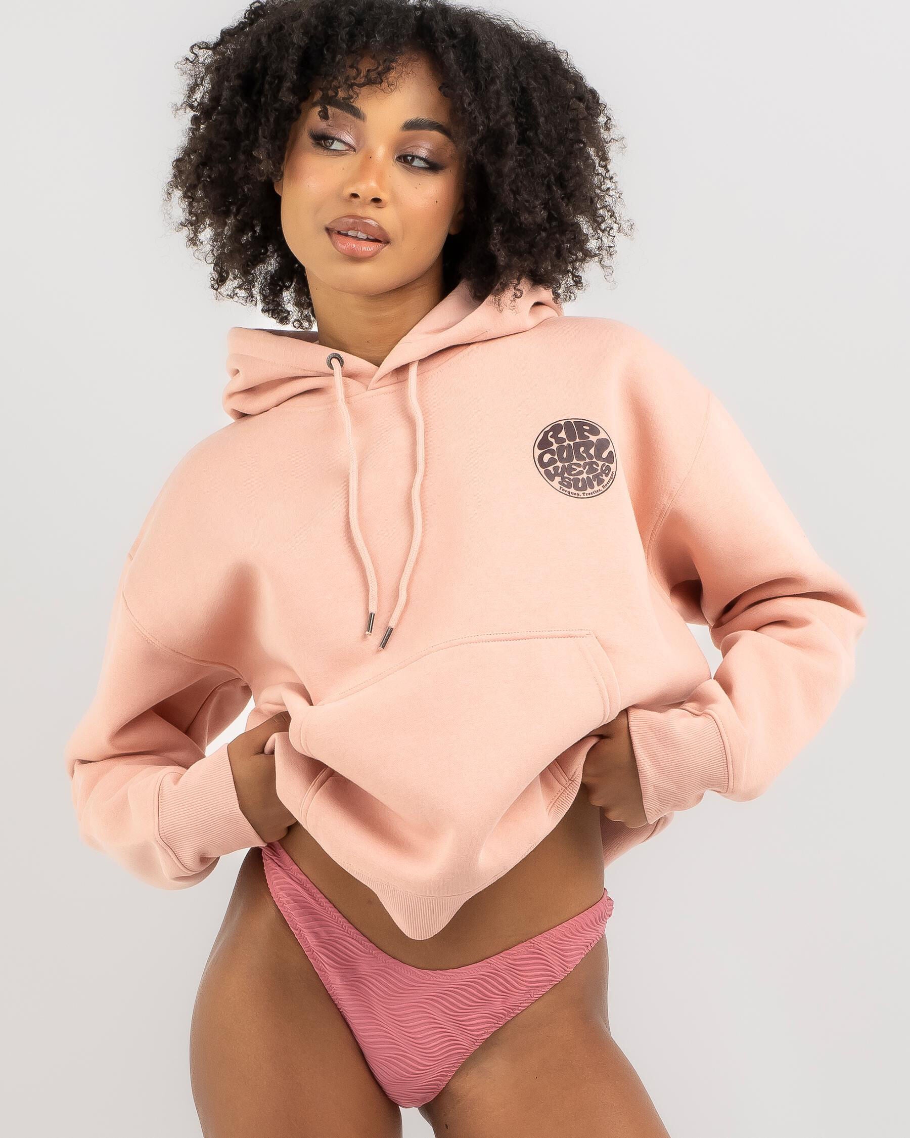 Rip Curl Women's Wetsuit Icon Hoodie in Natural