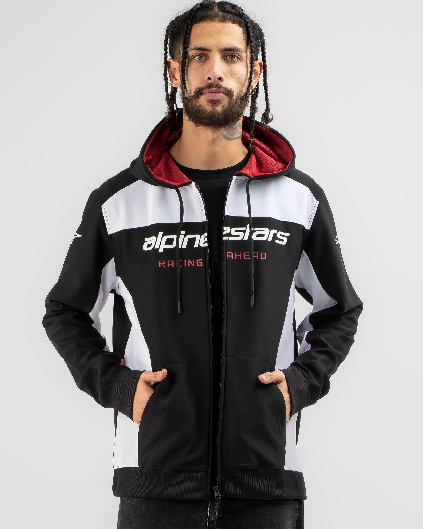 Alpinestars Men's Sessions Lxe Fleece Hoodie in Black