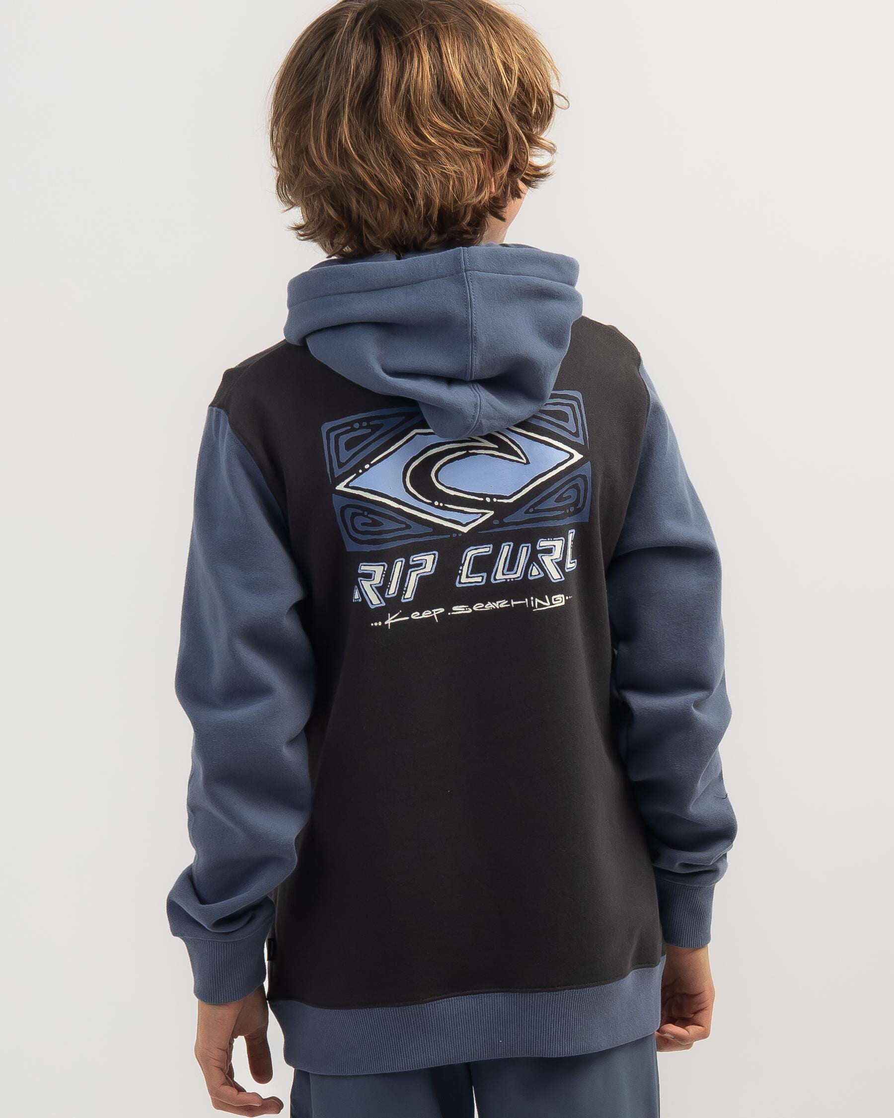 Rip Curl Boys' Pure Surf Hoodie in Navy
