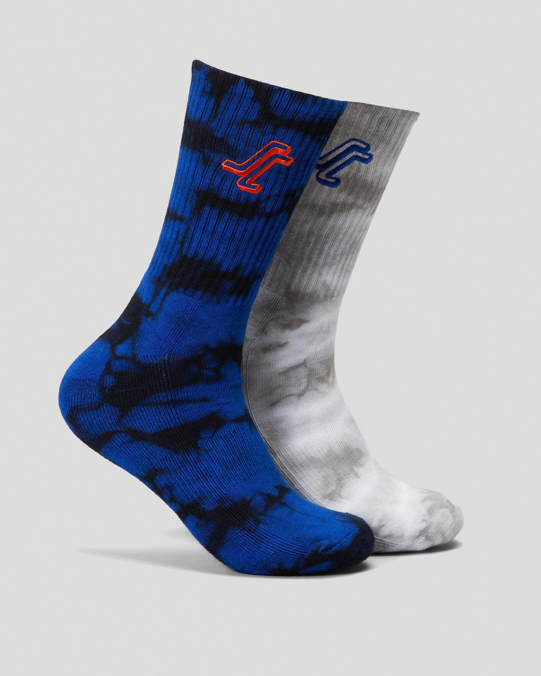 Santa Cruz Men's Ogsc Socks 2 Pack in Blue