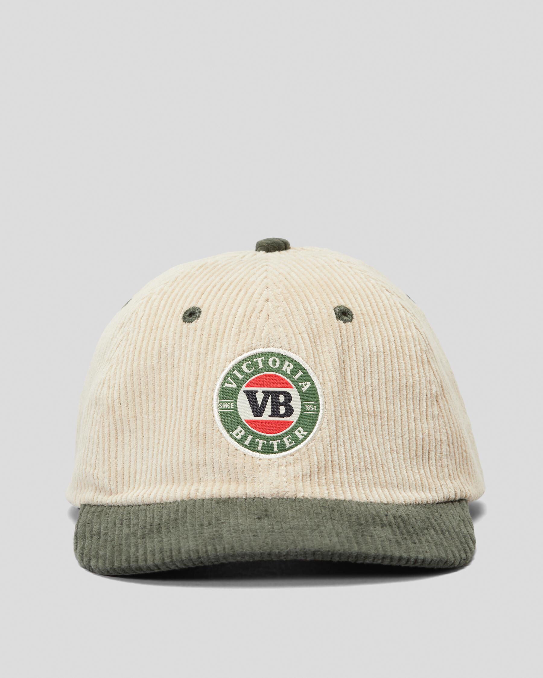 Victoria Bitter Men's Home Run V2 Baseball Cap in Natural
