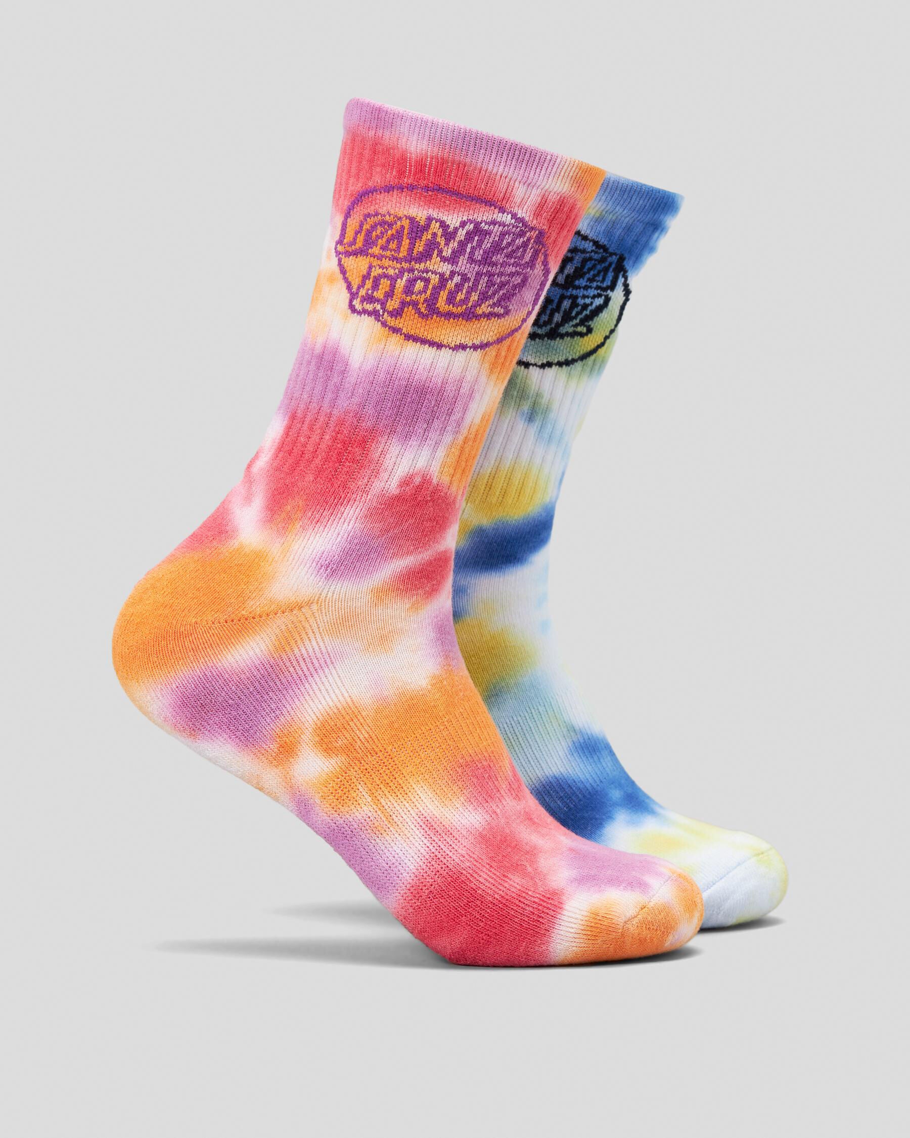 Santa Cruz Girls' Opus Dot Socks Pack