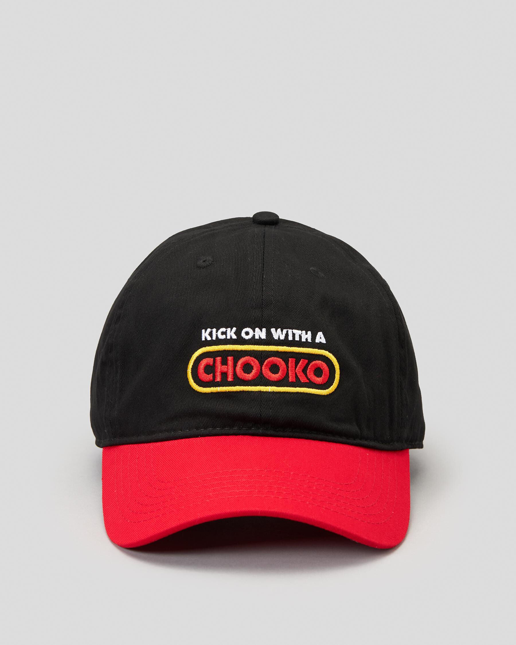 Bush Chook Men's Chooko Baseball Cap in Black