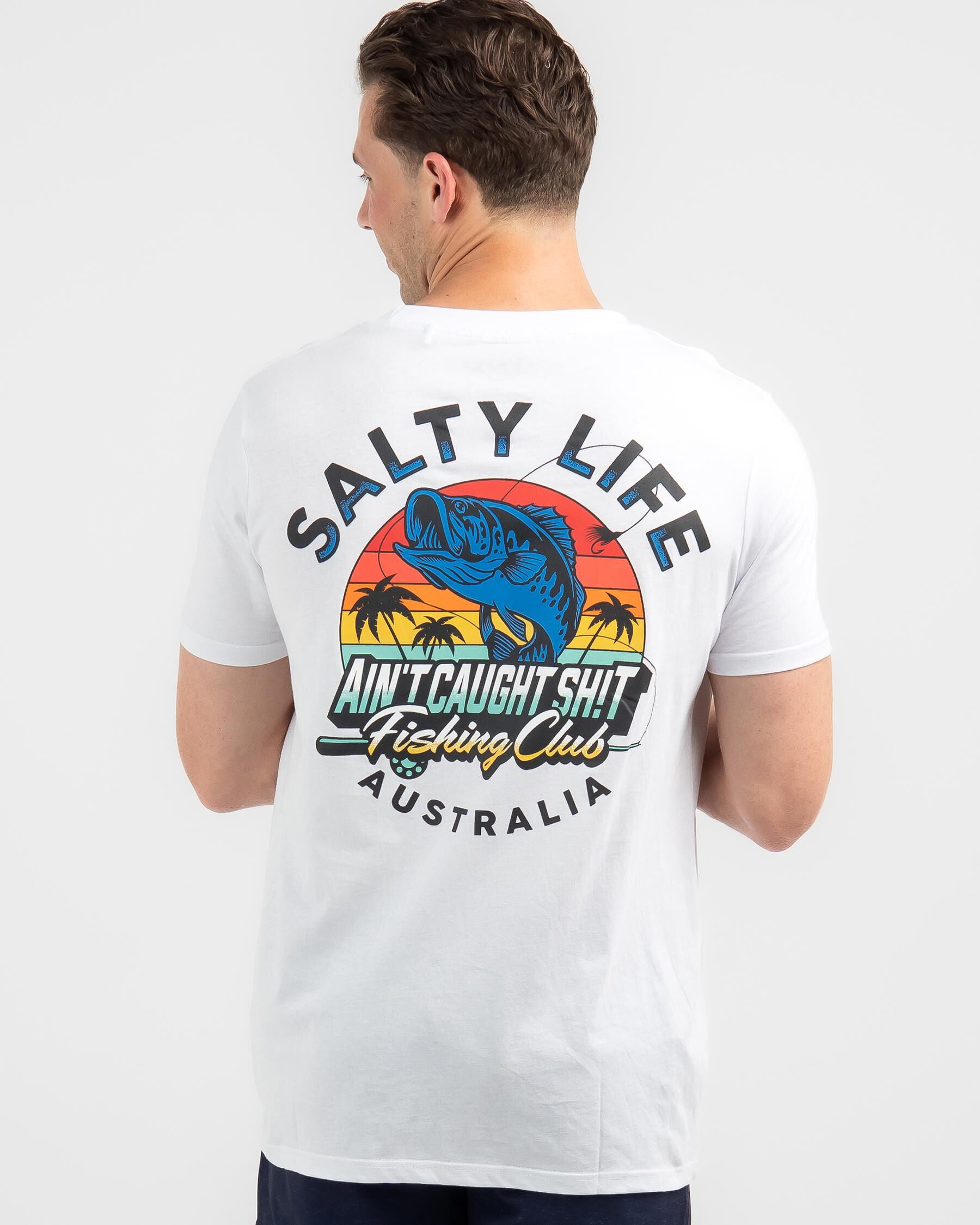 Salty Life Men's Gotcha T-Shirt in White