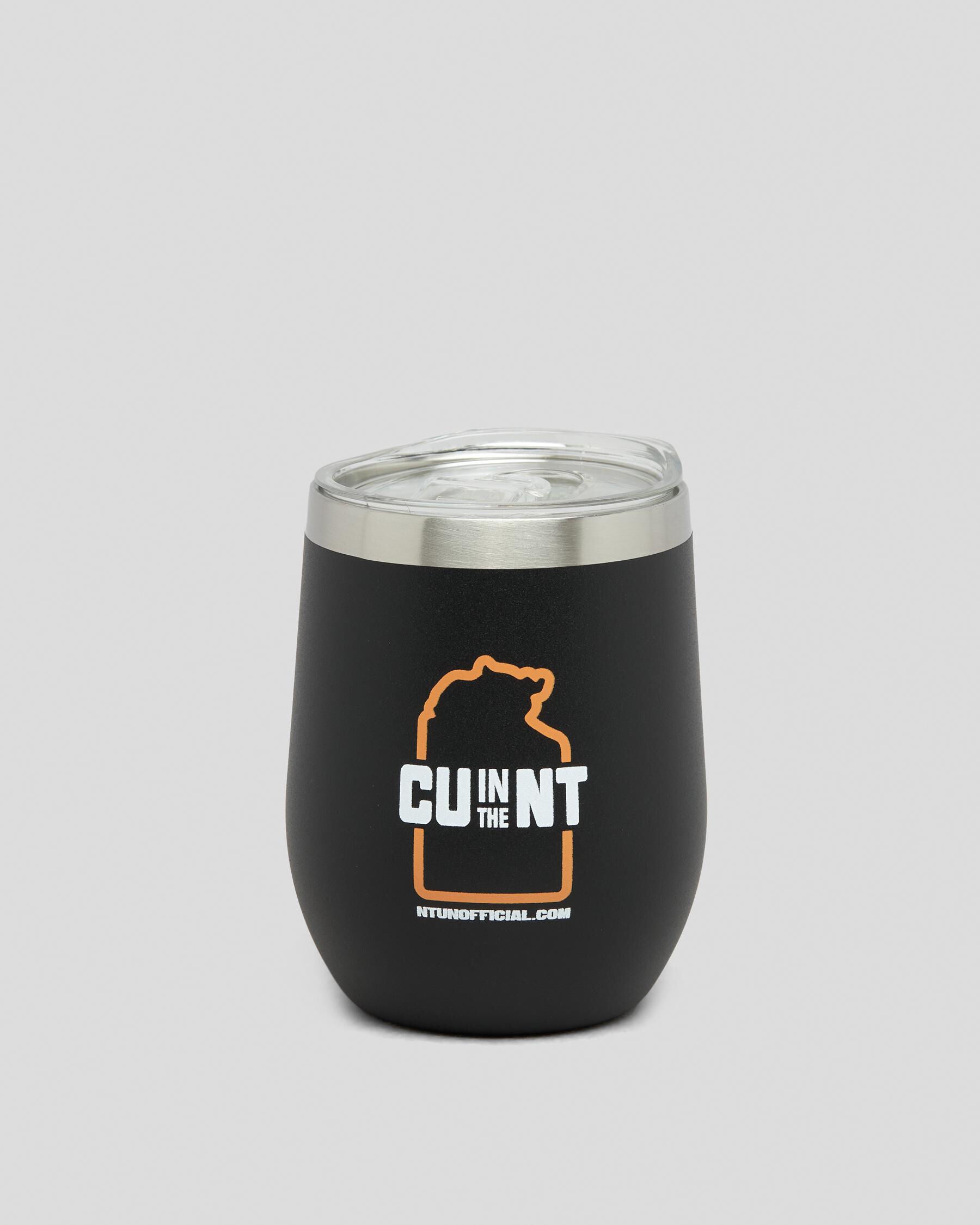CU in the NT Insulated Wine Tumbler in Black