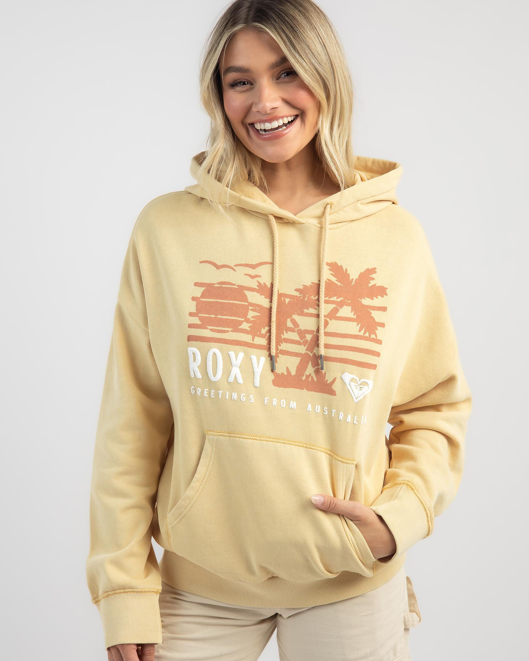 Roxy Women's By The Bay Hoodie in Natural
