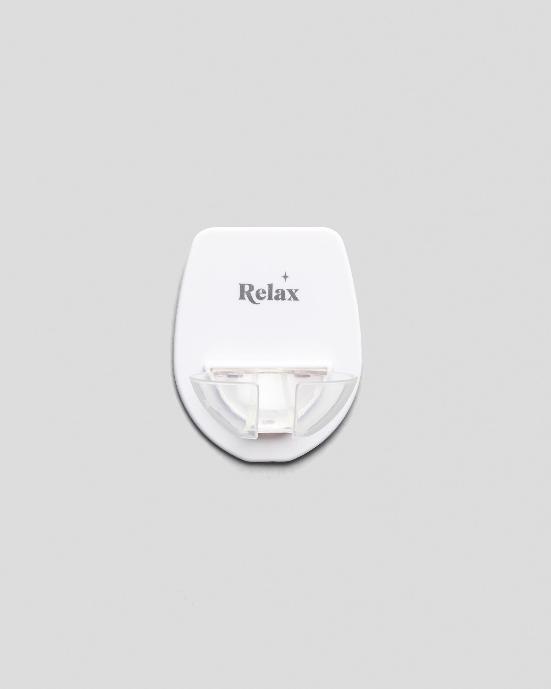 Get It Now Bathroom Wine Glass Holder in White