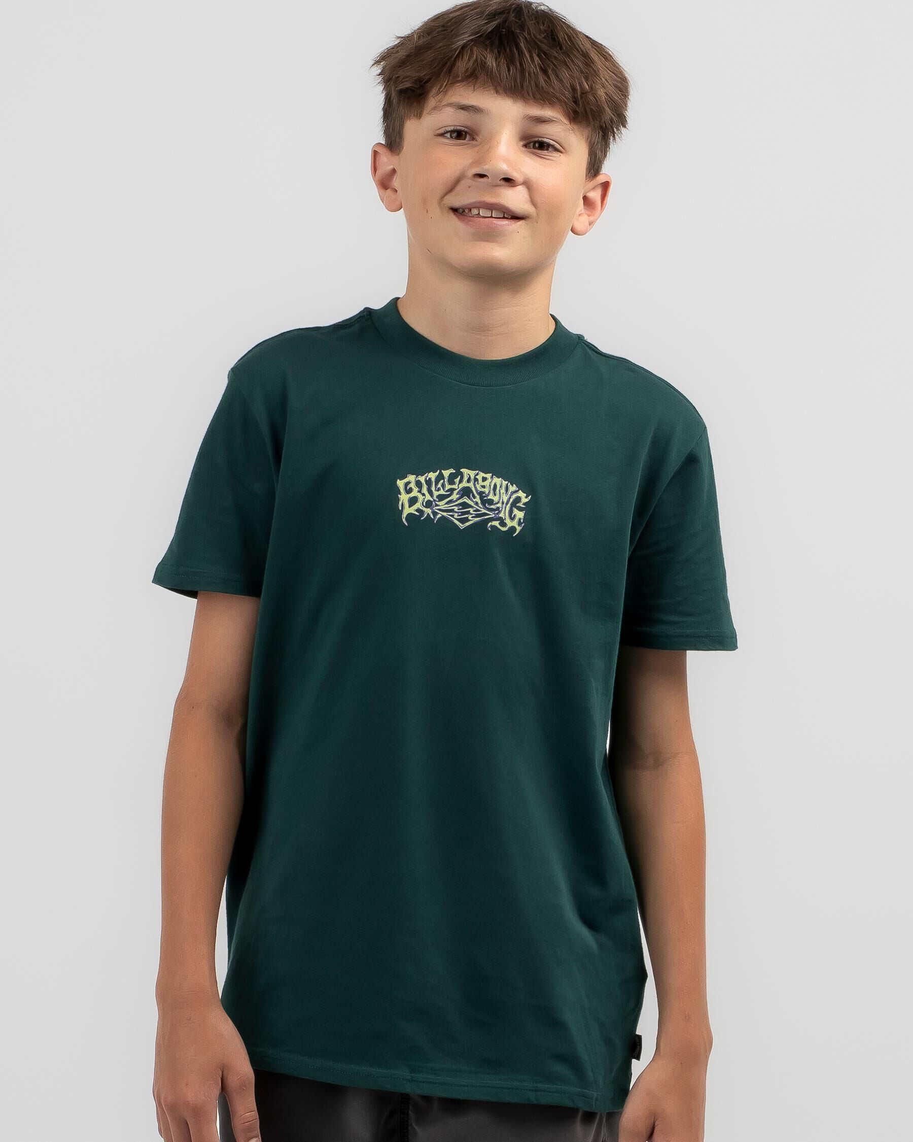 Billabong Boys' Bubble T-Shirt in Green