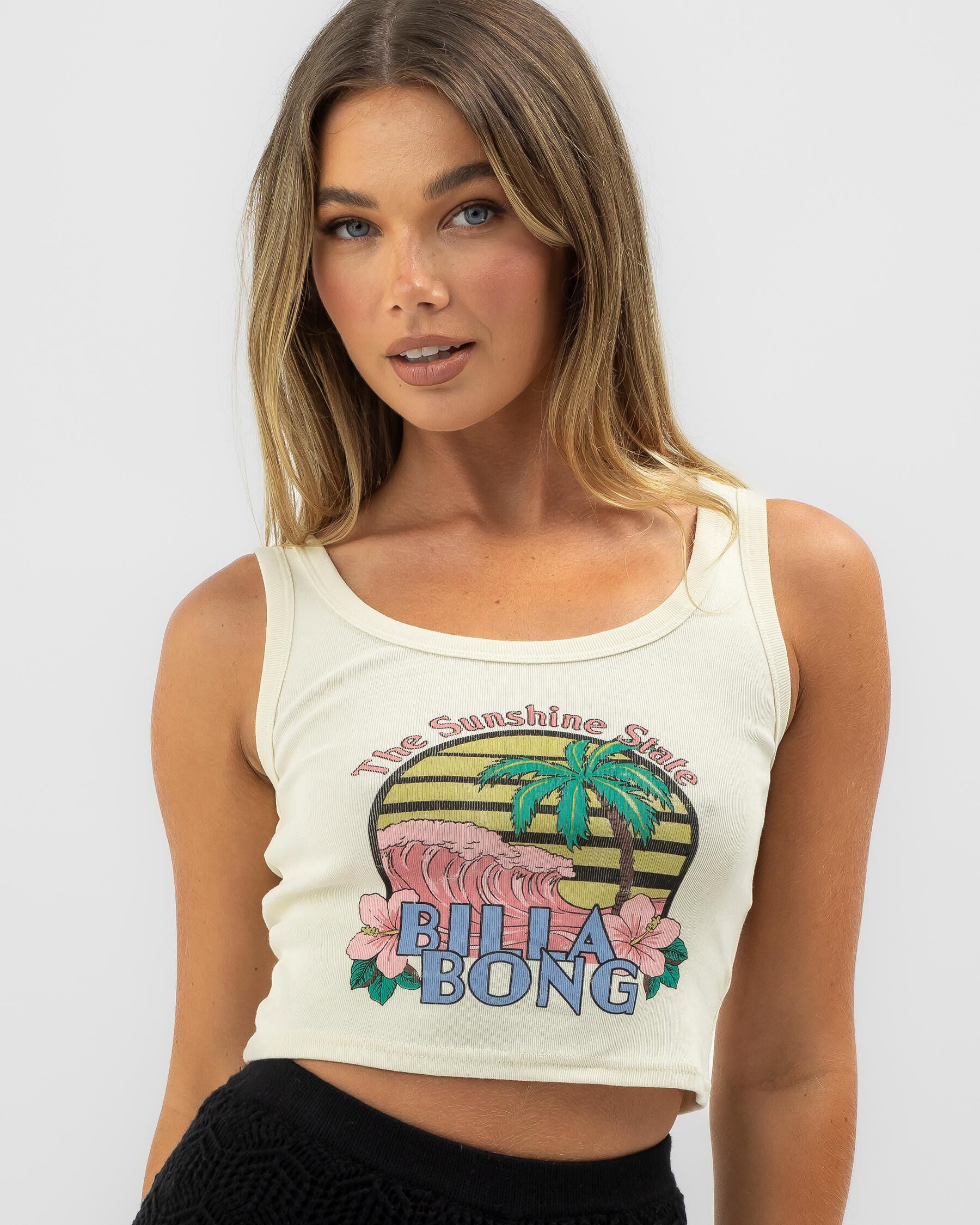 Billabong Women's Sunshine State Tank Top in White