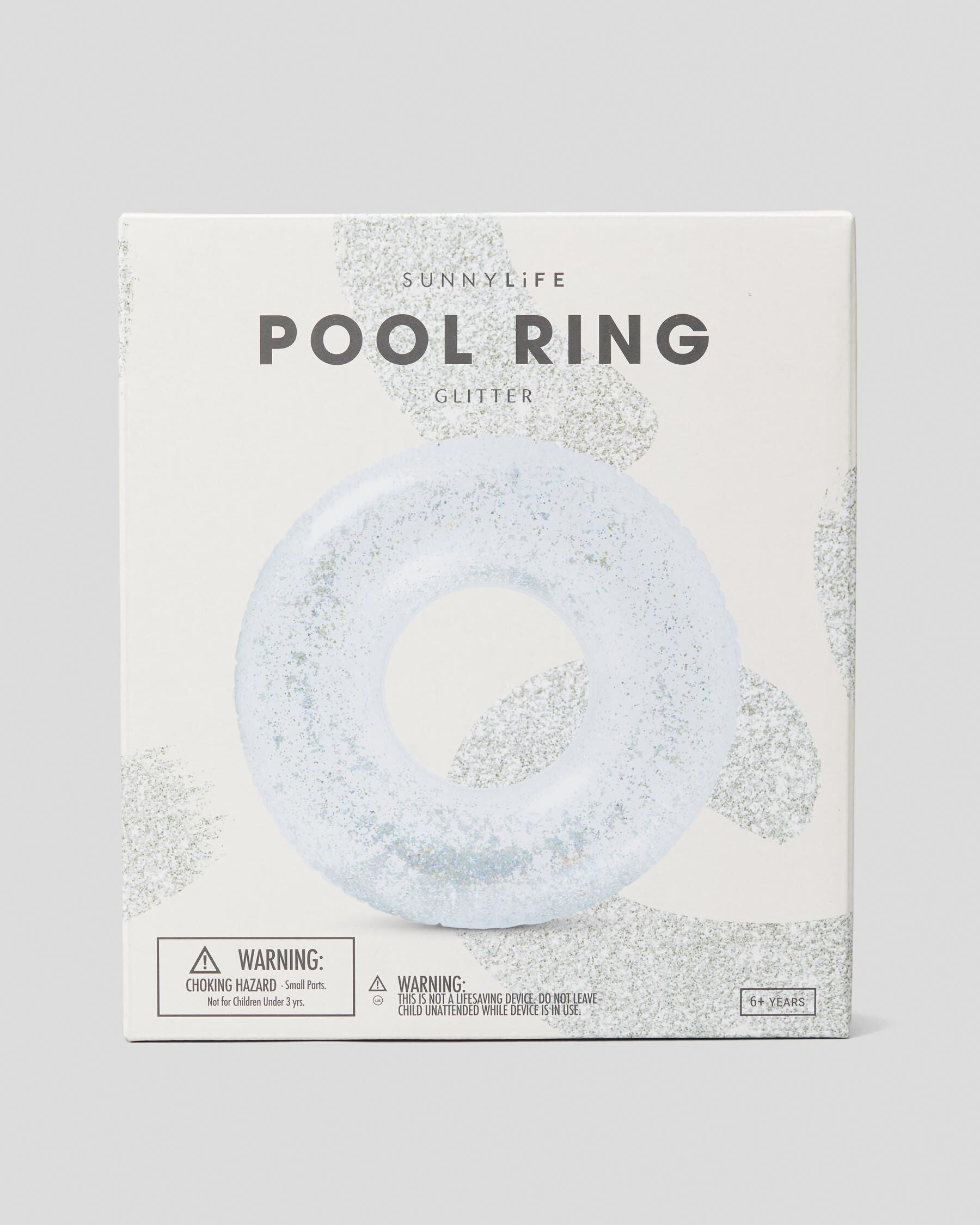 Sunnylife Glitter Inflatable Pool Ring