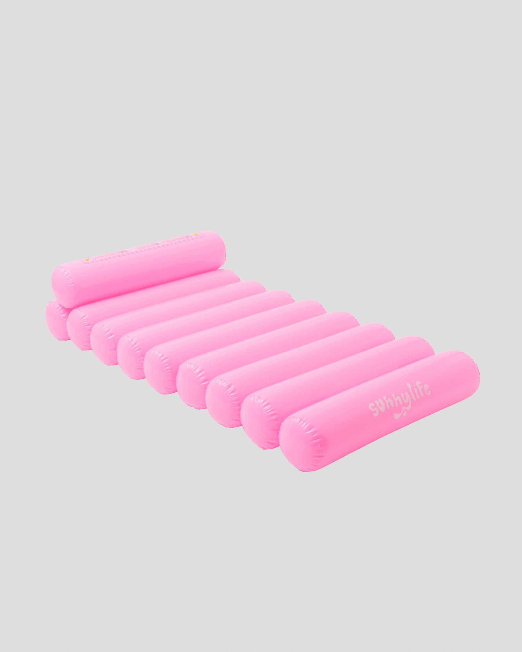 Sunnylife Pink Gloss Inflatable Tube Lilo
