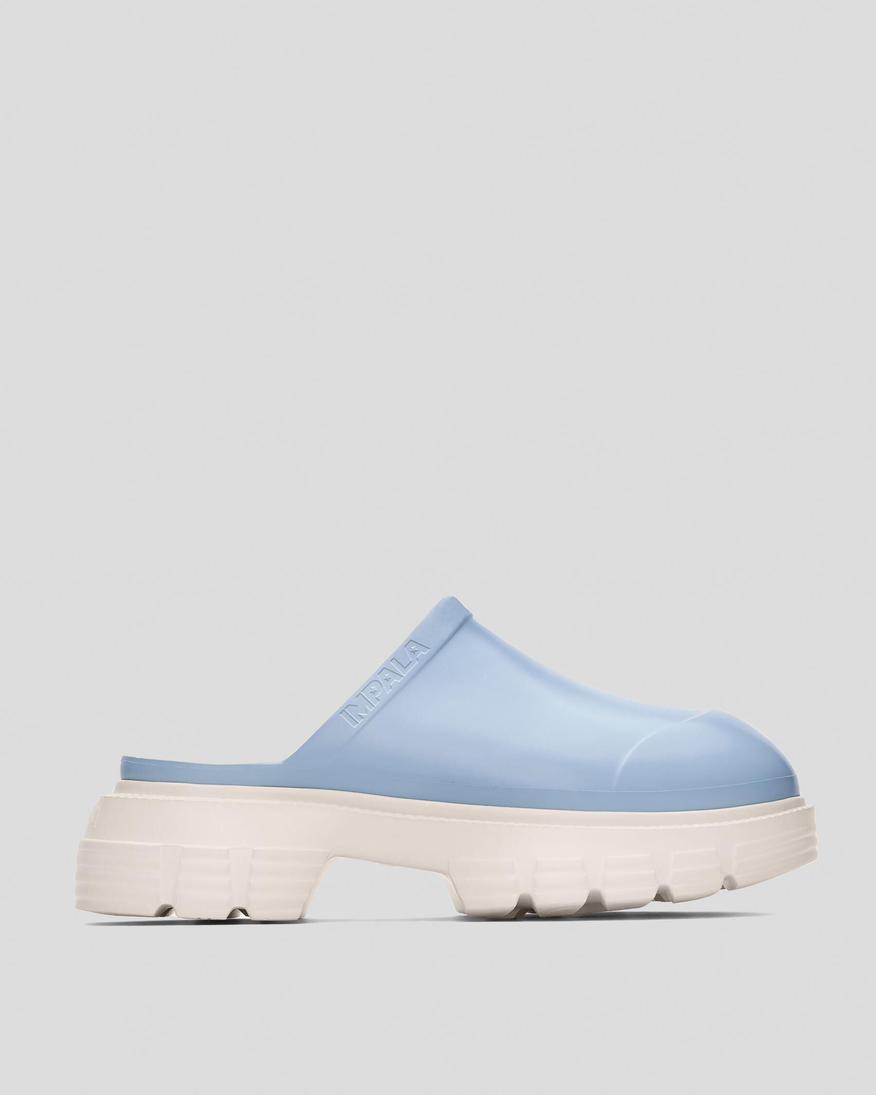 Impala Women's Bubble Soft Mule in Blue