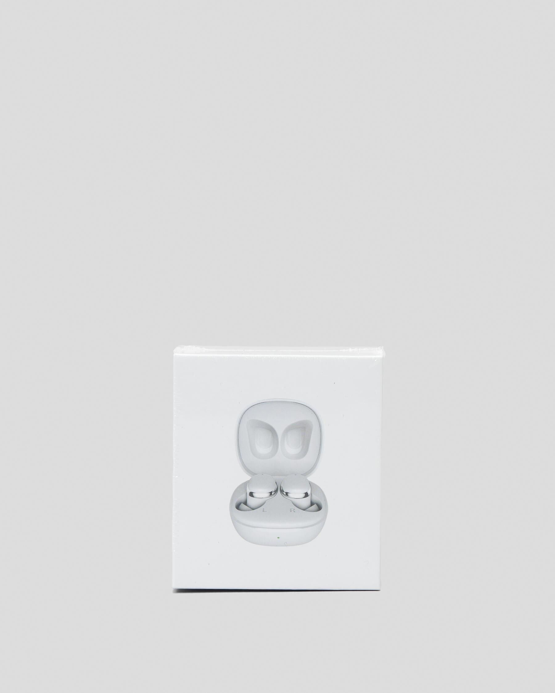 Get It Now Girls' Wireless Bluetooth Earbuds in White