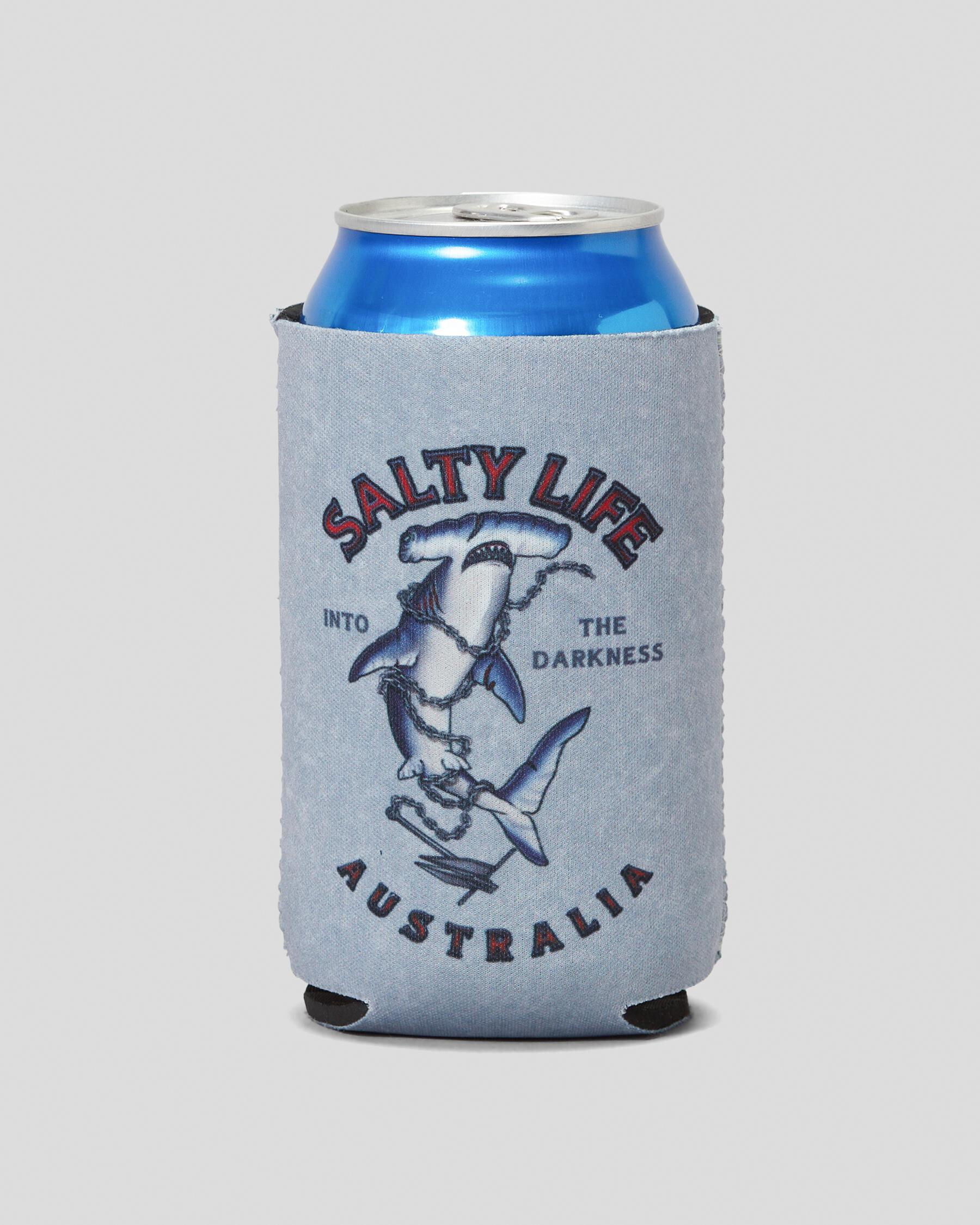 Salty Life Hammer Stubby Cooler in Grey