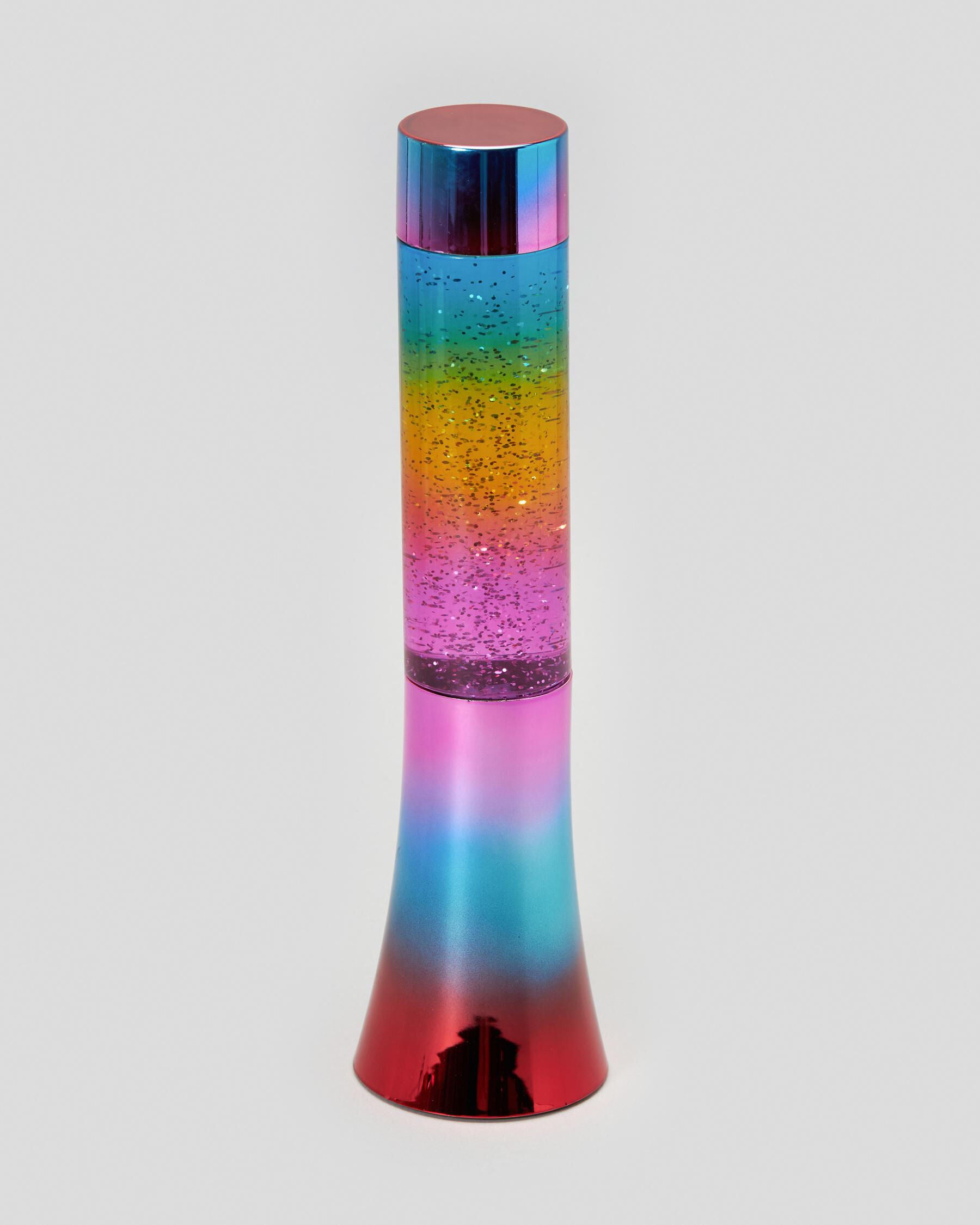 Mooloola Rainbow Glitter 33Cm Lamp