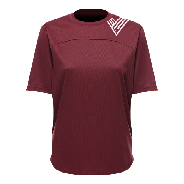 Dainese - Hg Omnia Jersey Ss - T-shirts - Women - Windsor Wine - Xl