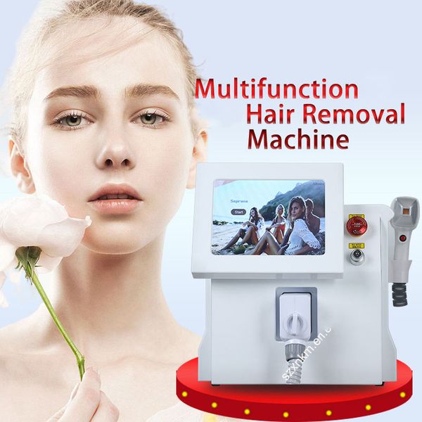 Ice Point Diode Laser 755 808 1064nm With OEM-ODM Service Hair Removal Rough And Sagging Skin Pigment Red Blood Treatment Machine Manufactur